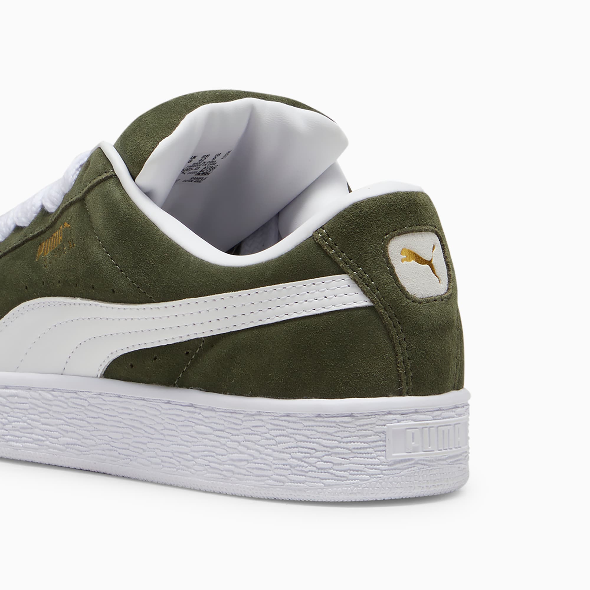 Puma basket olive hot sale