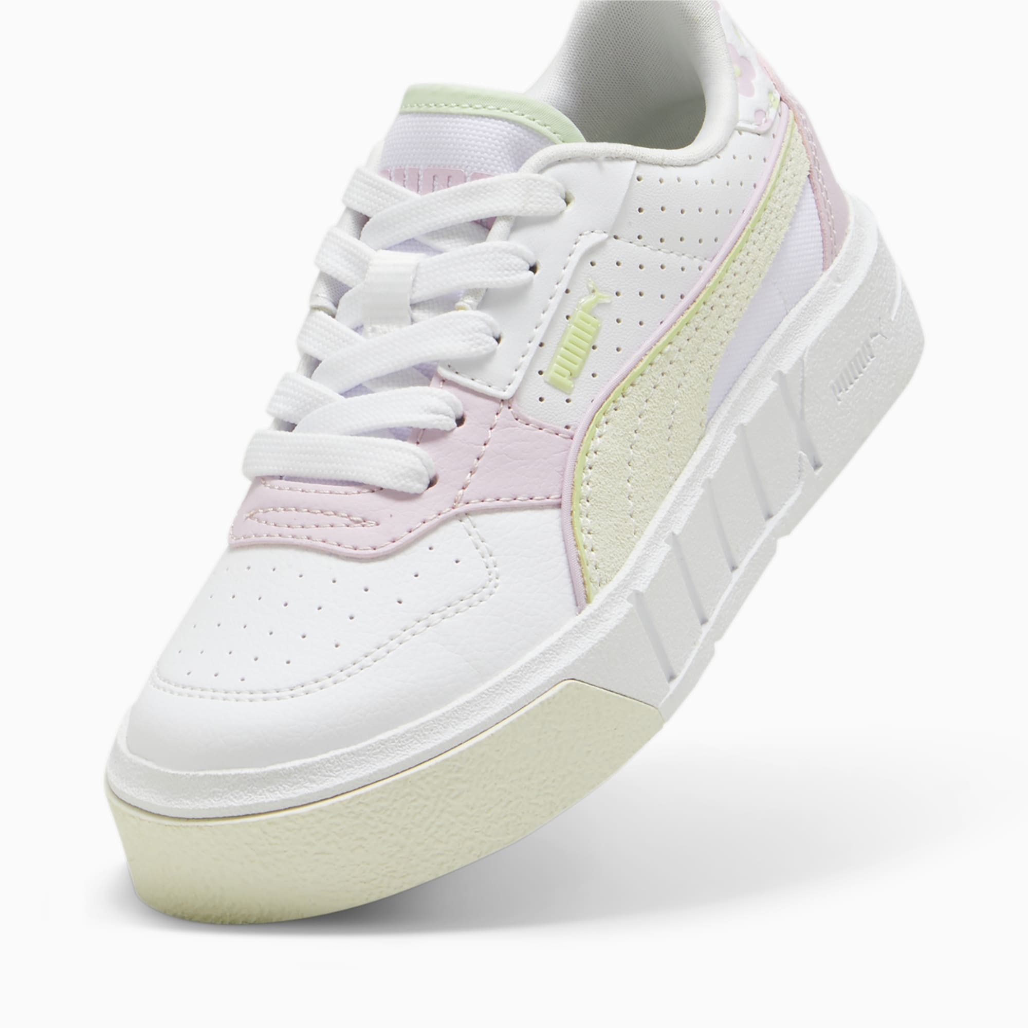 PUMA Cali Court Little Kids' Leather Sneakers