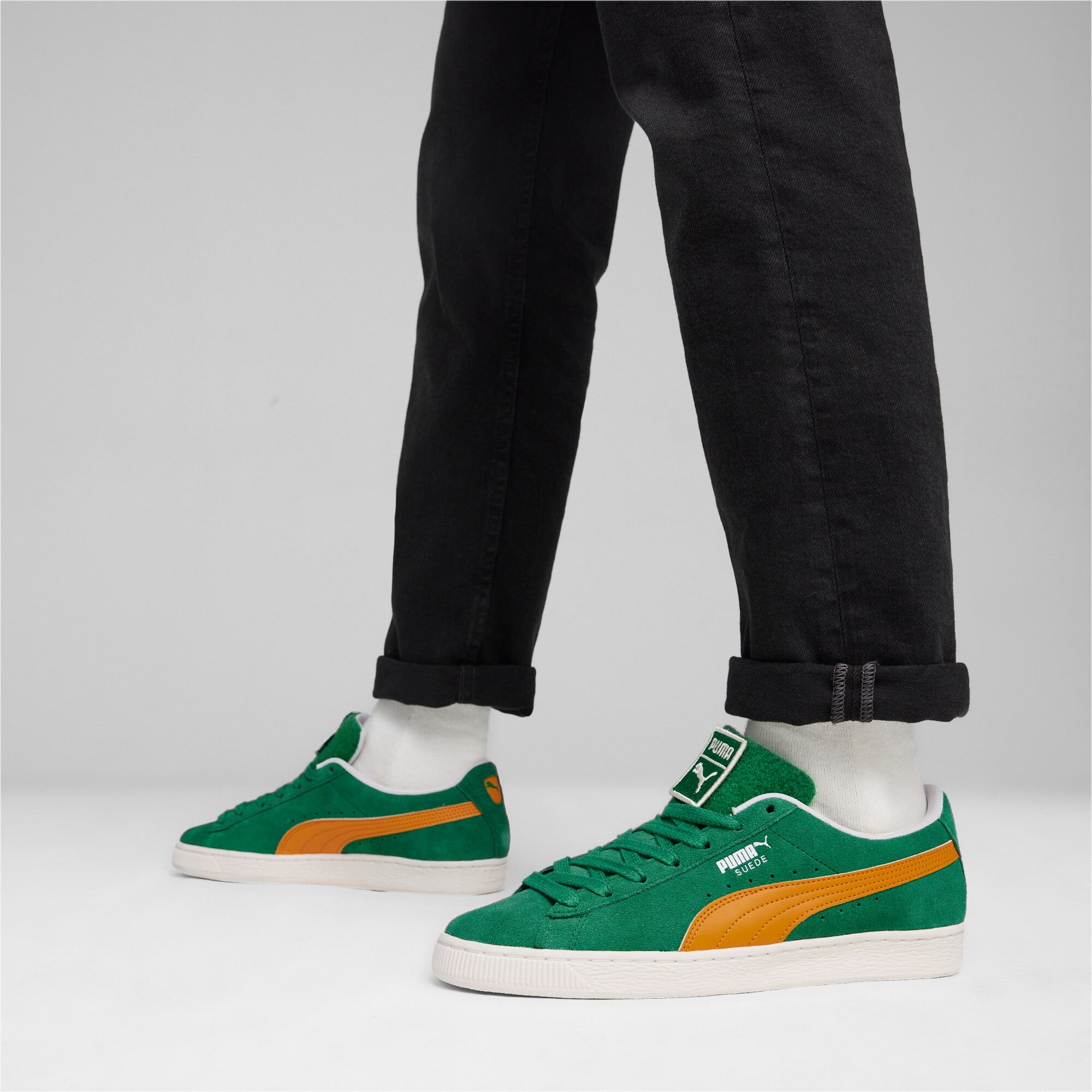 PUMA オリーブ スエード スニーカー PUMA プーマ スニーカー スピードキャット OG + SPARCO メンズ