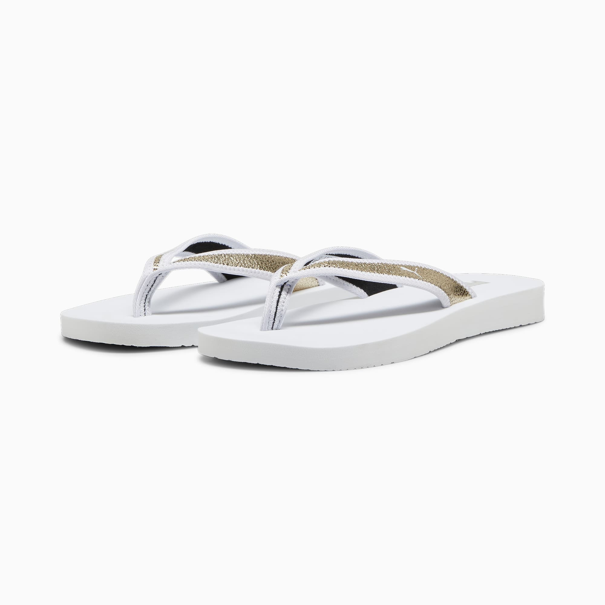 Puma slides hot sale womens silver