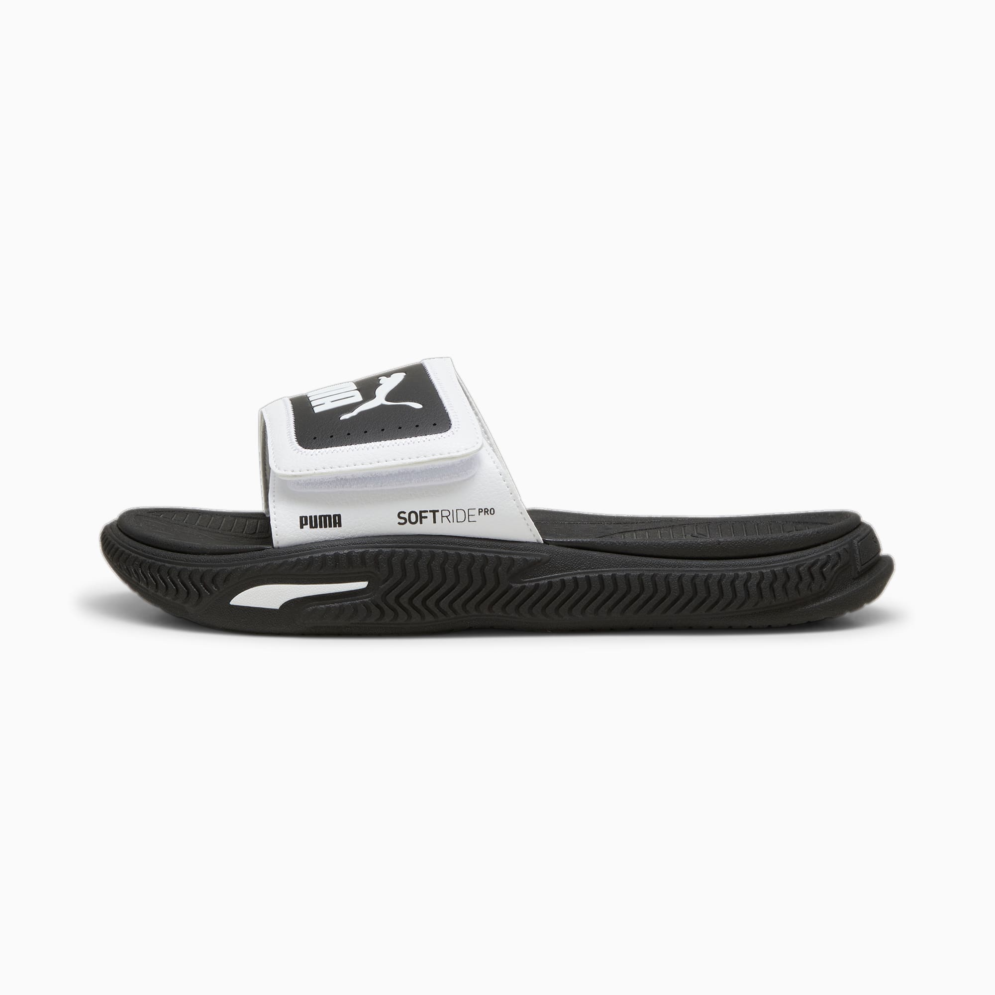 SoftridePro 24 V Slides | PUMA White-PUMA Black-PUMA Black | PUMA SHOP ...
