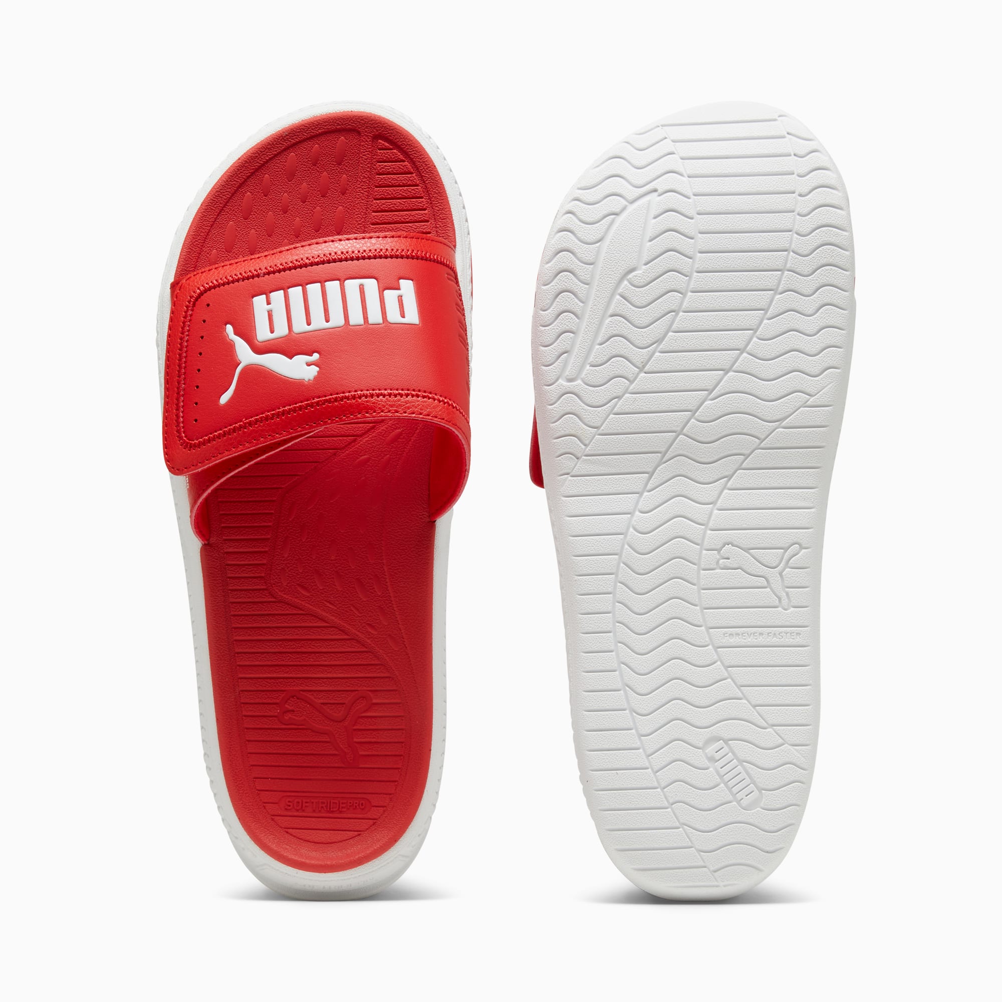 Puma slides fur red 2025