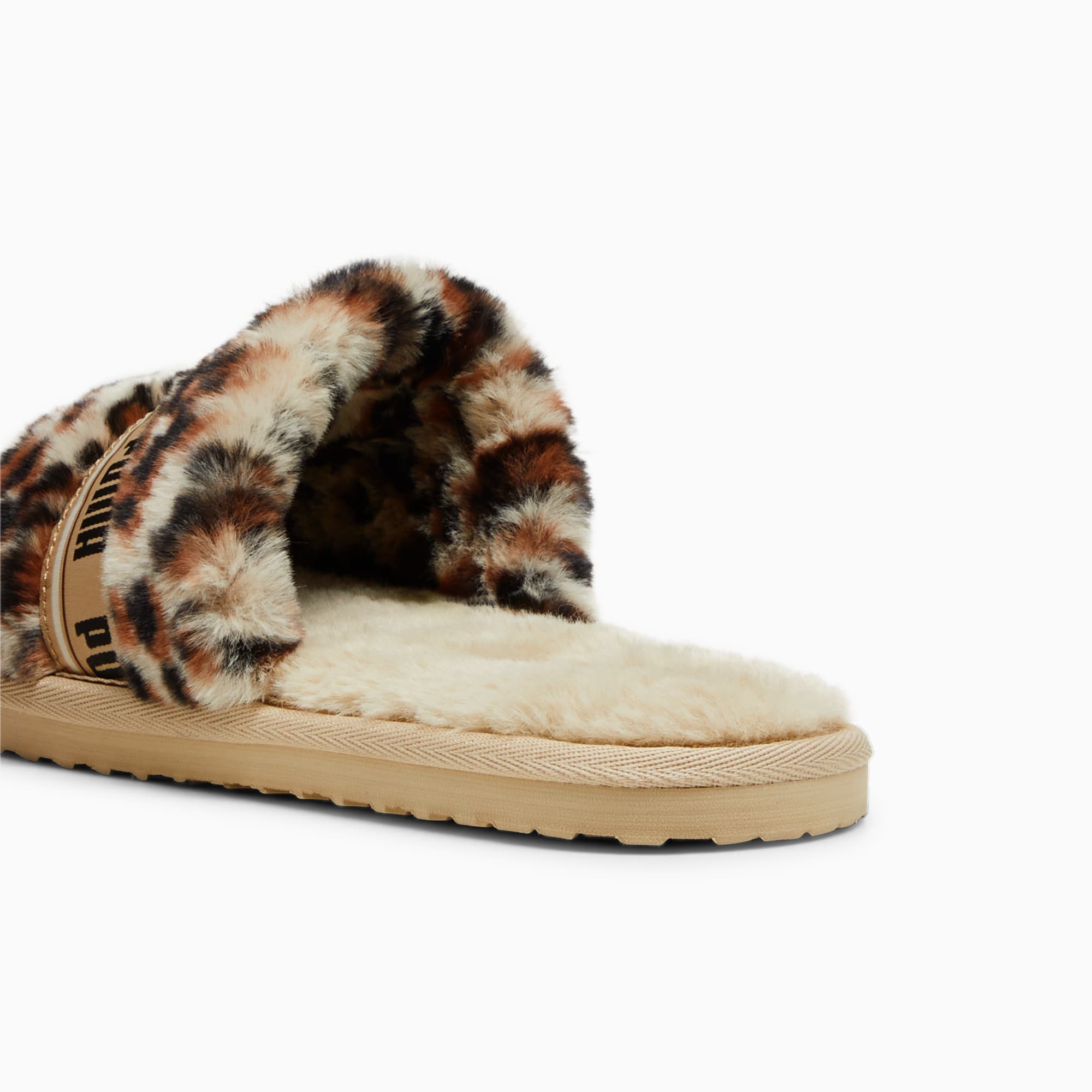 Claquette fourrure store puma femme