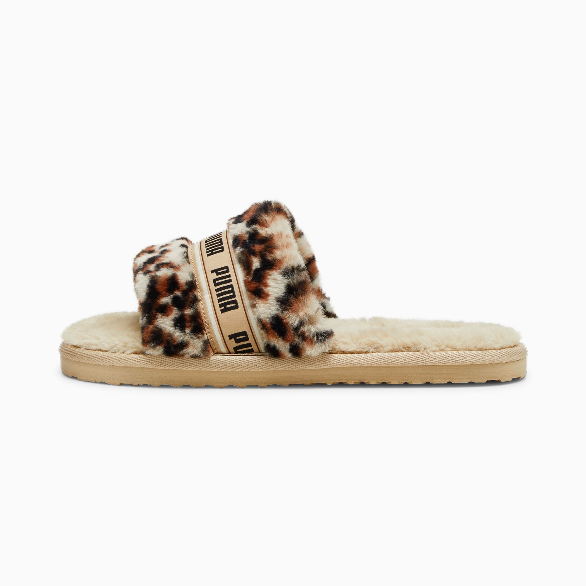 PUMA Fluff I Am The Drama Slides brown PUMA