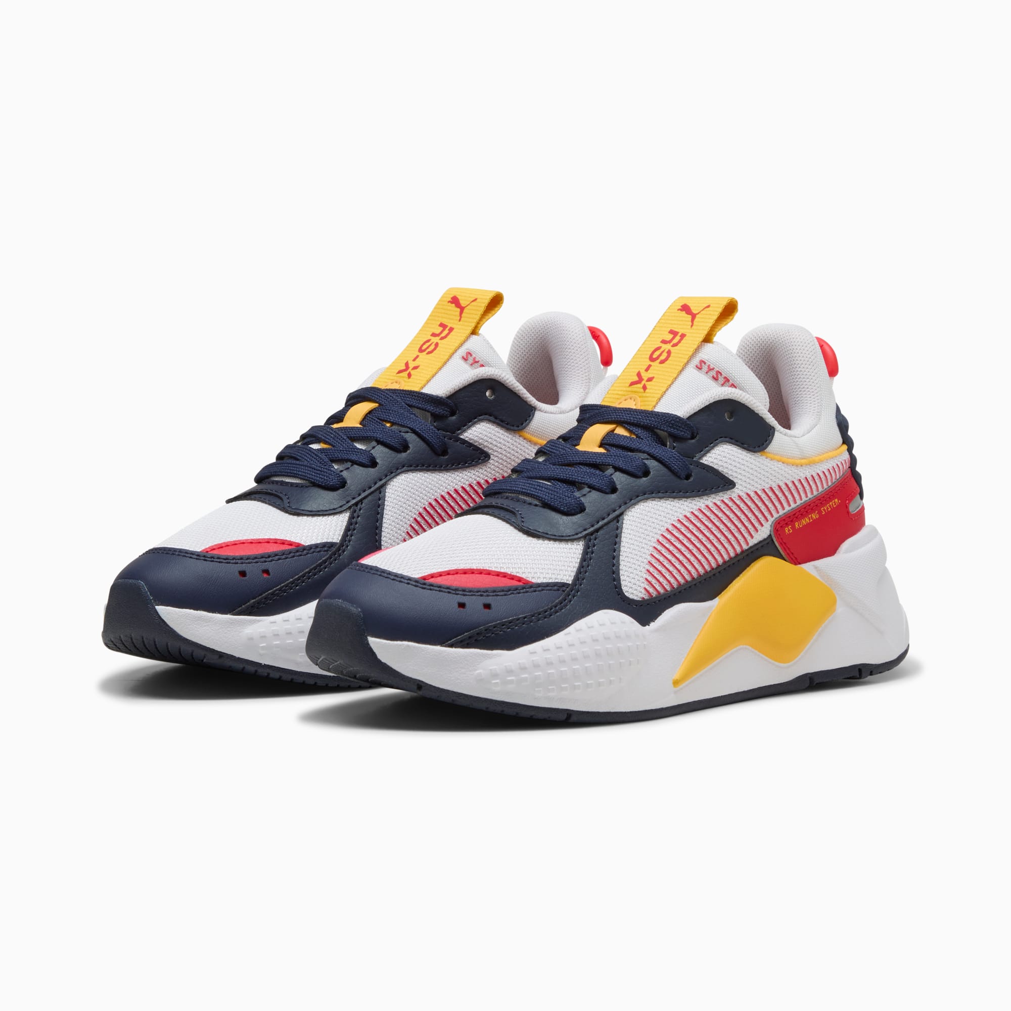 RS-X Youth Sneakers, PUMA White-Archive Green, large