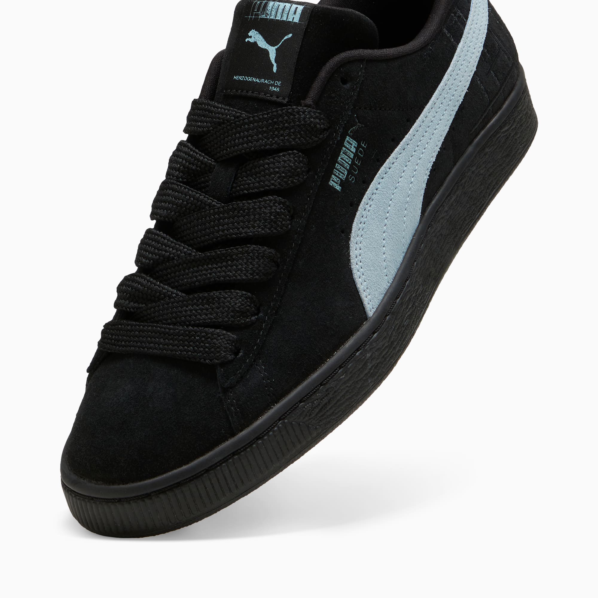 Puma suede 2025 black pearl