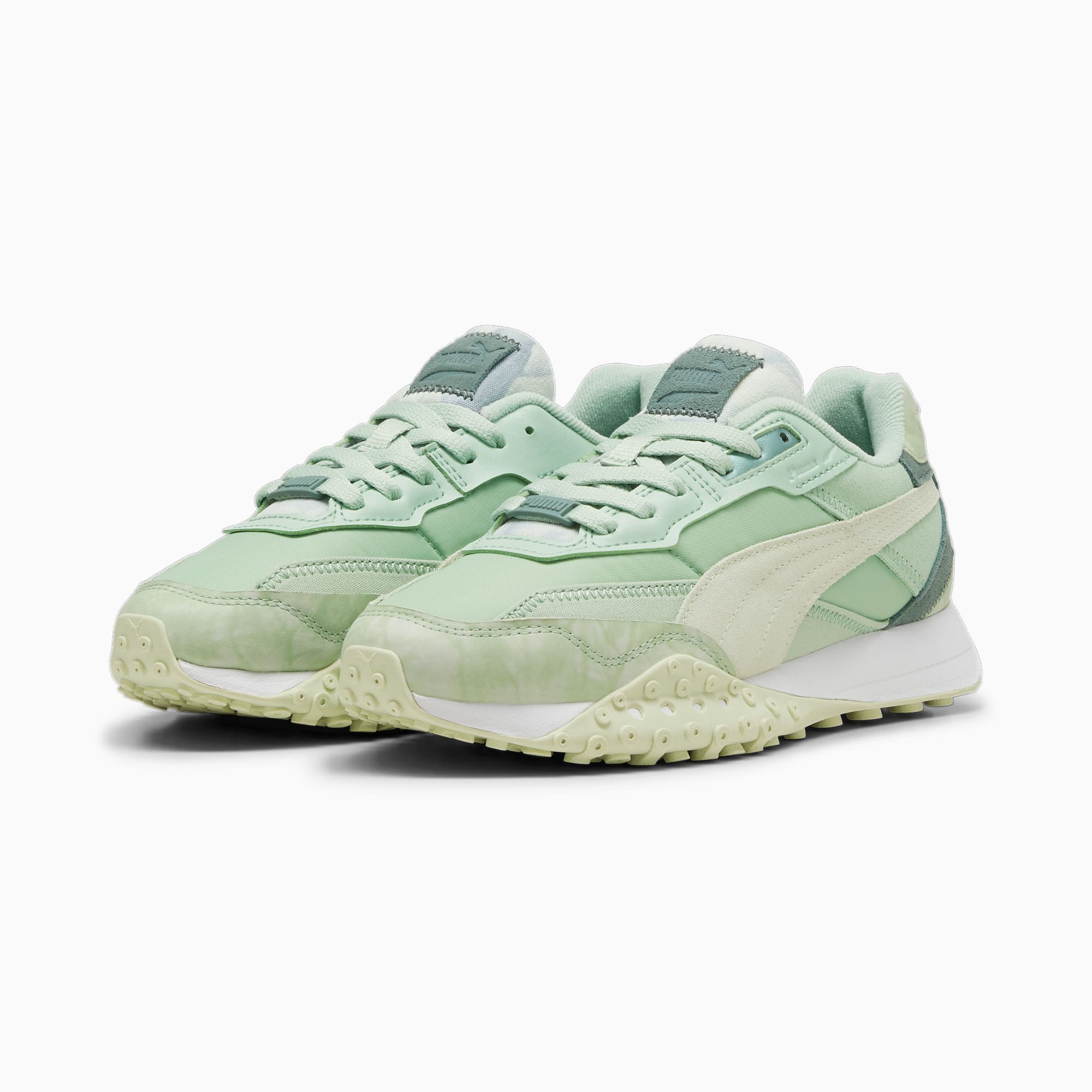 Puma thunder womens sales green