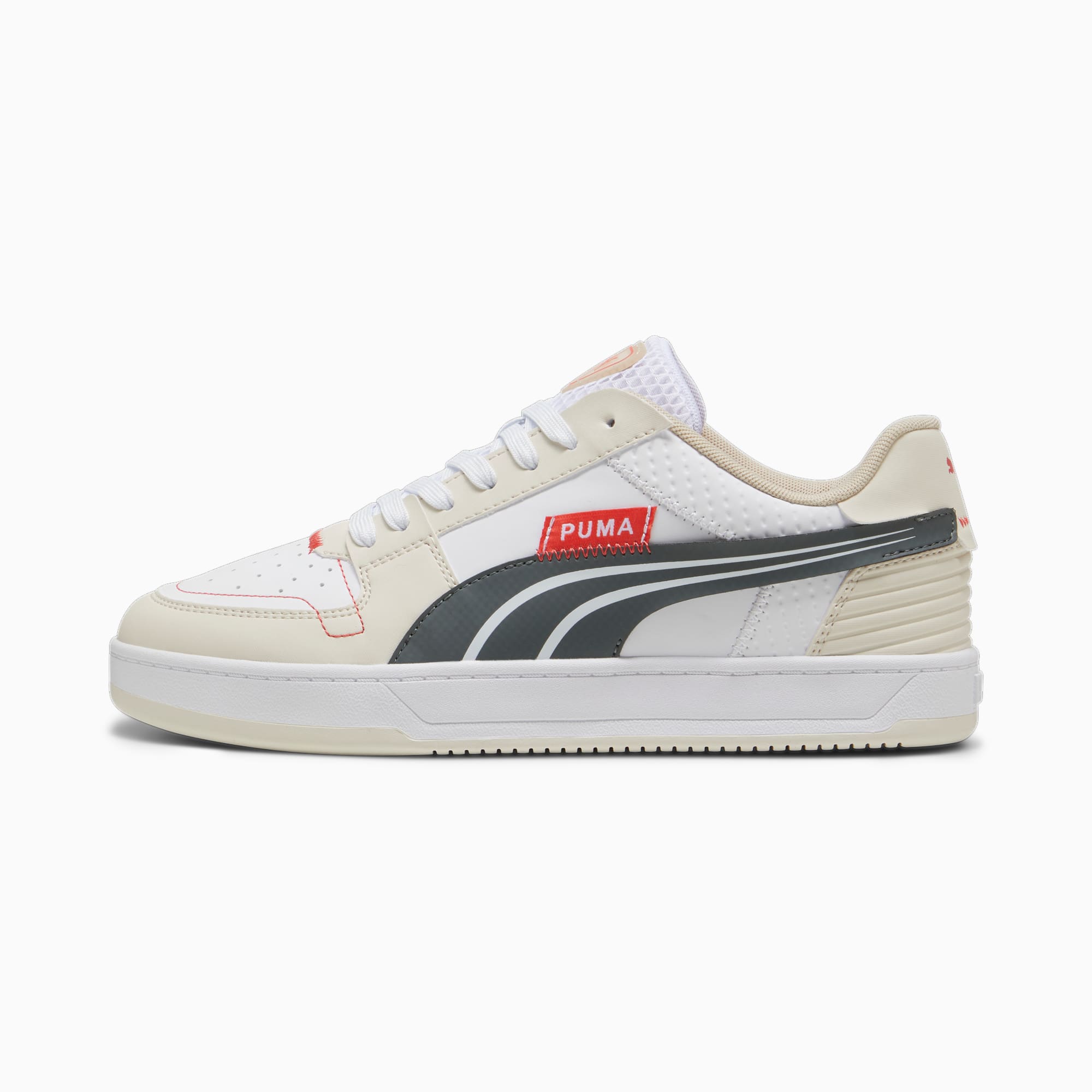 Tan puma sneakers top