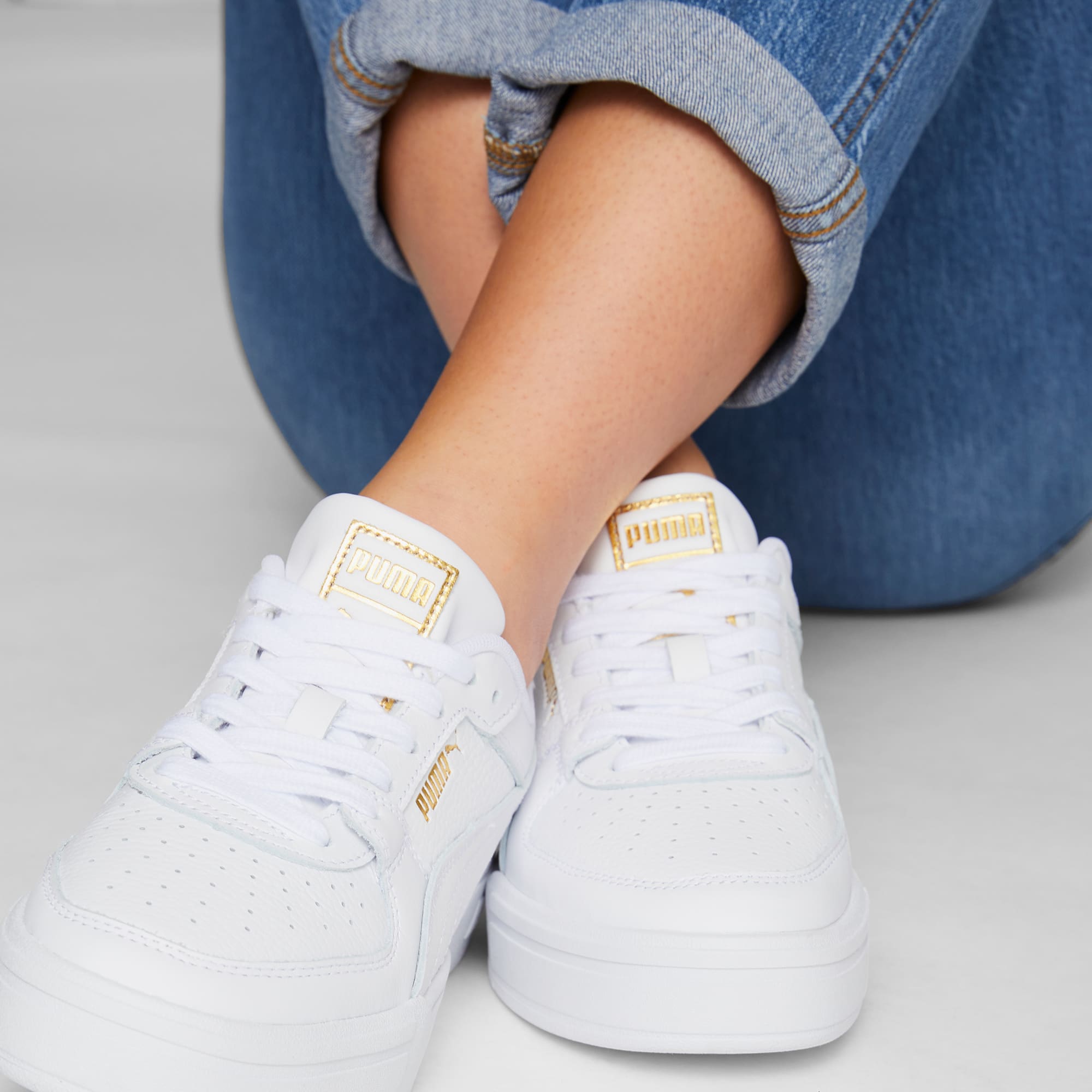 Puma blanche classic femme outlet