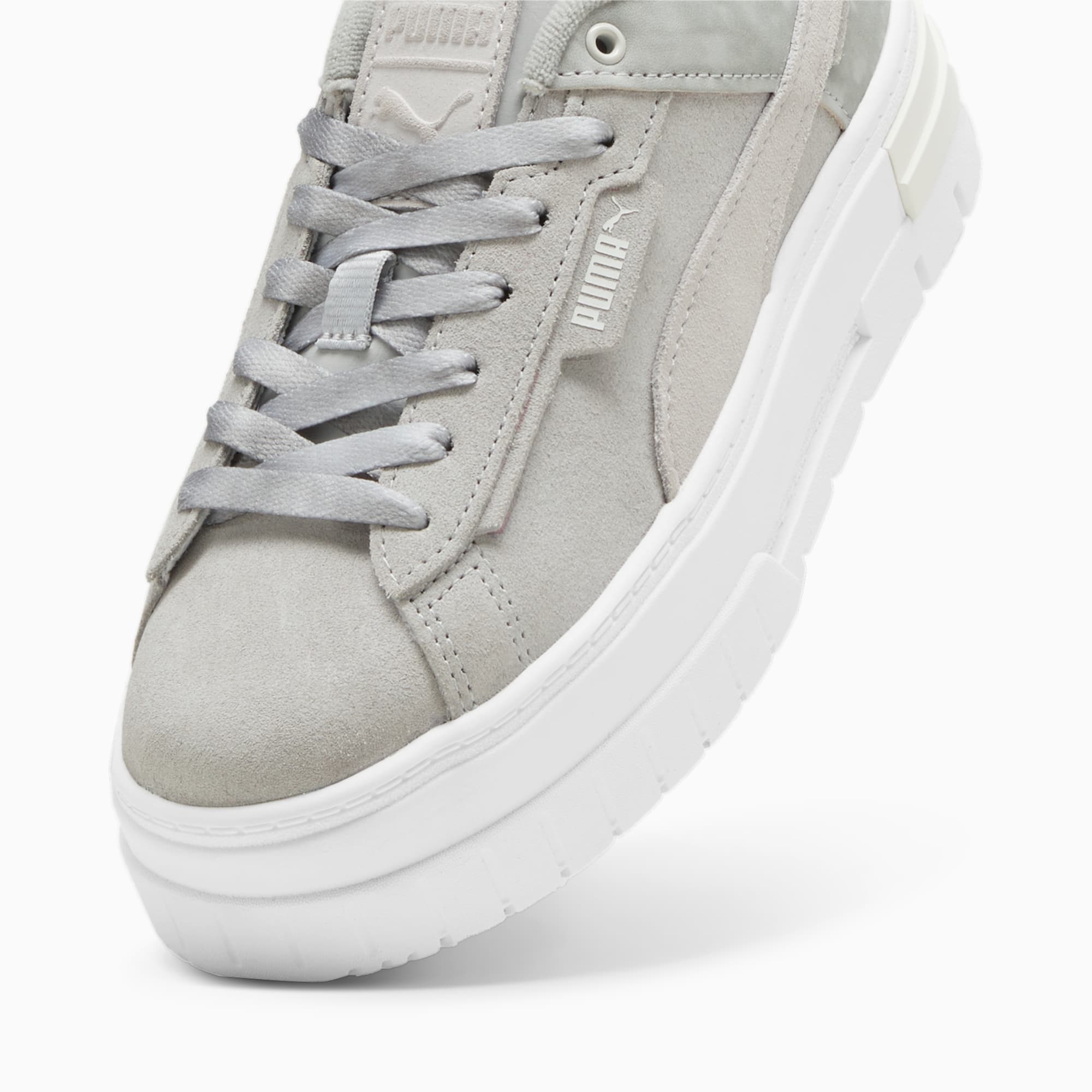 Puma suede platform grise shop