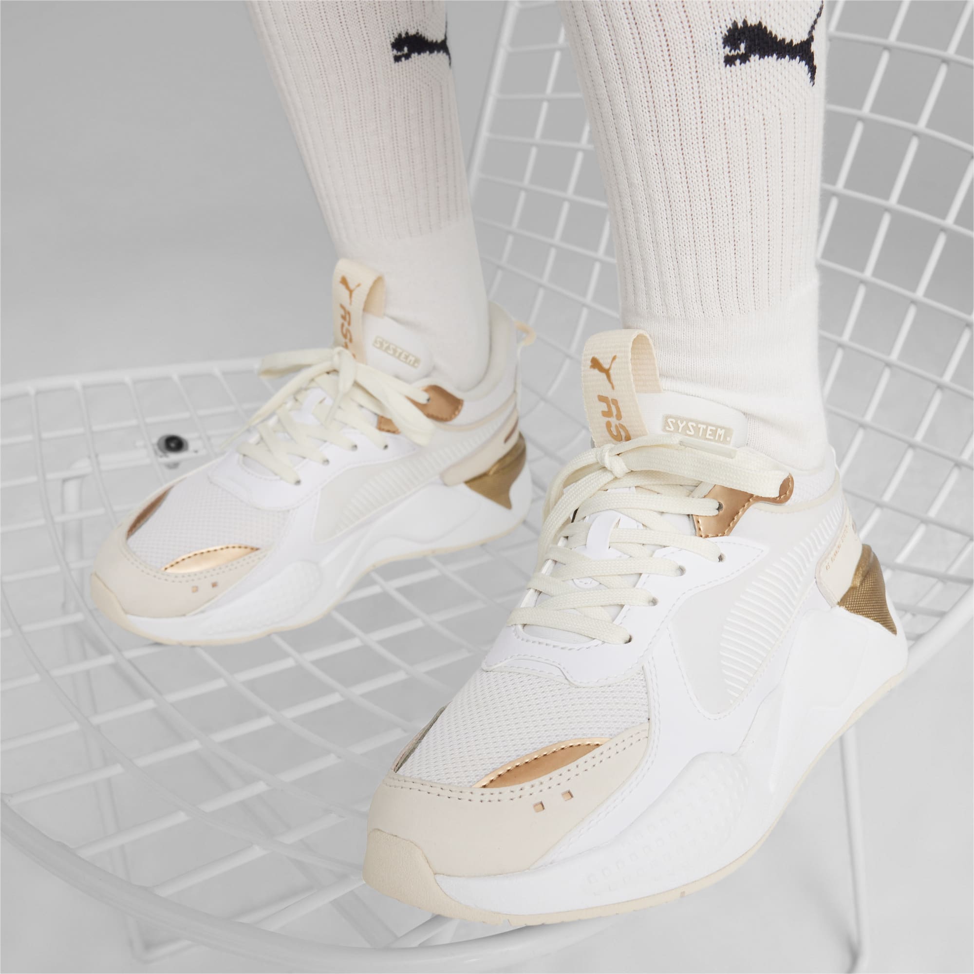 RS X Glam Women s Sneakers white PUMA