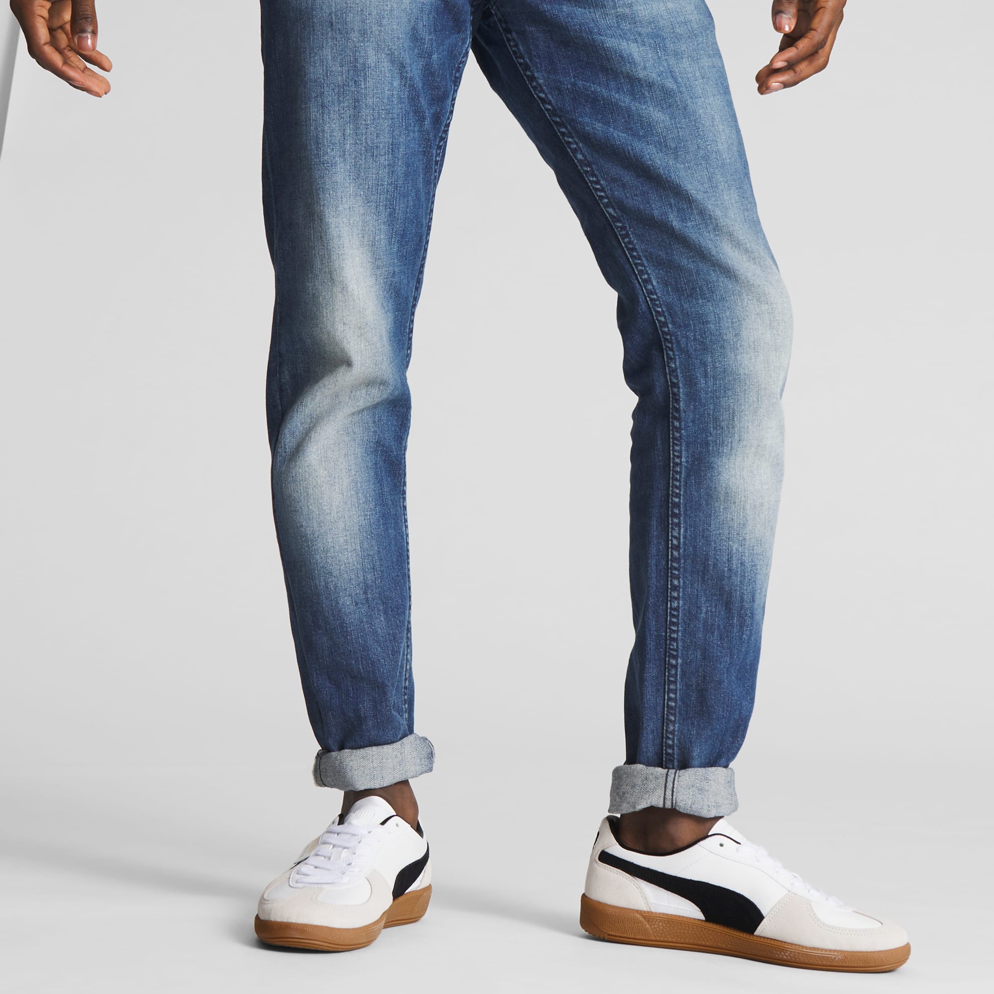 Puma men's leather shoe top