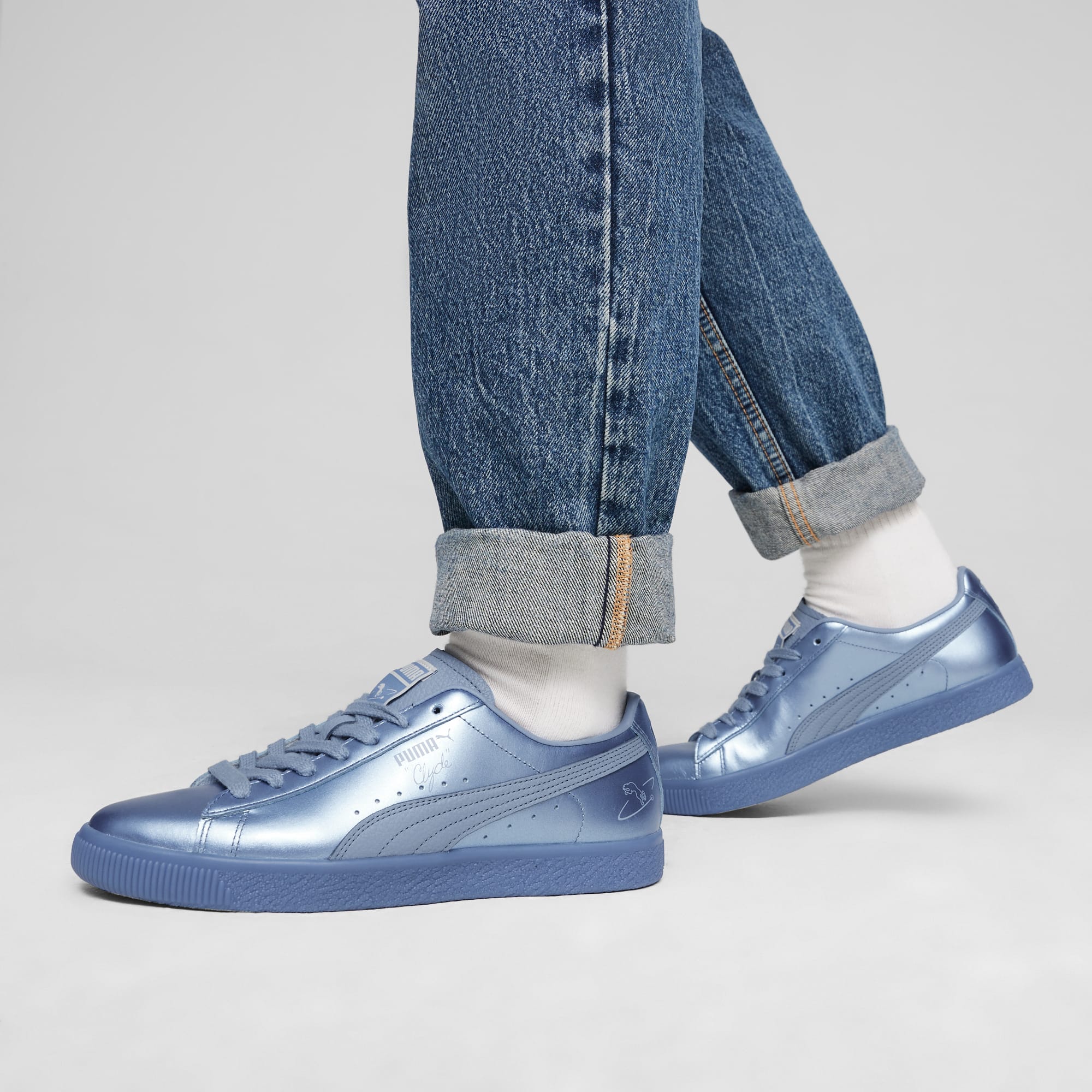 Puma Clyde 3024 Sneakers Zen Blue Zen Blue 4