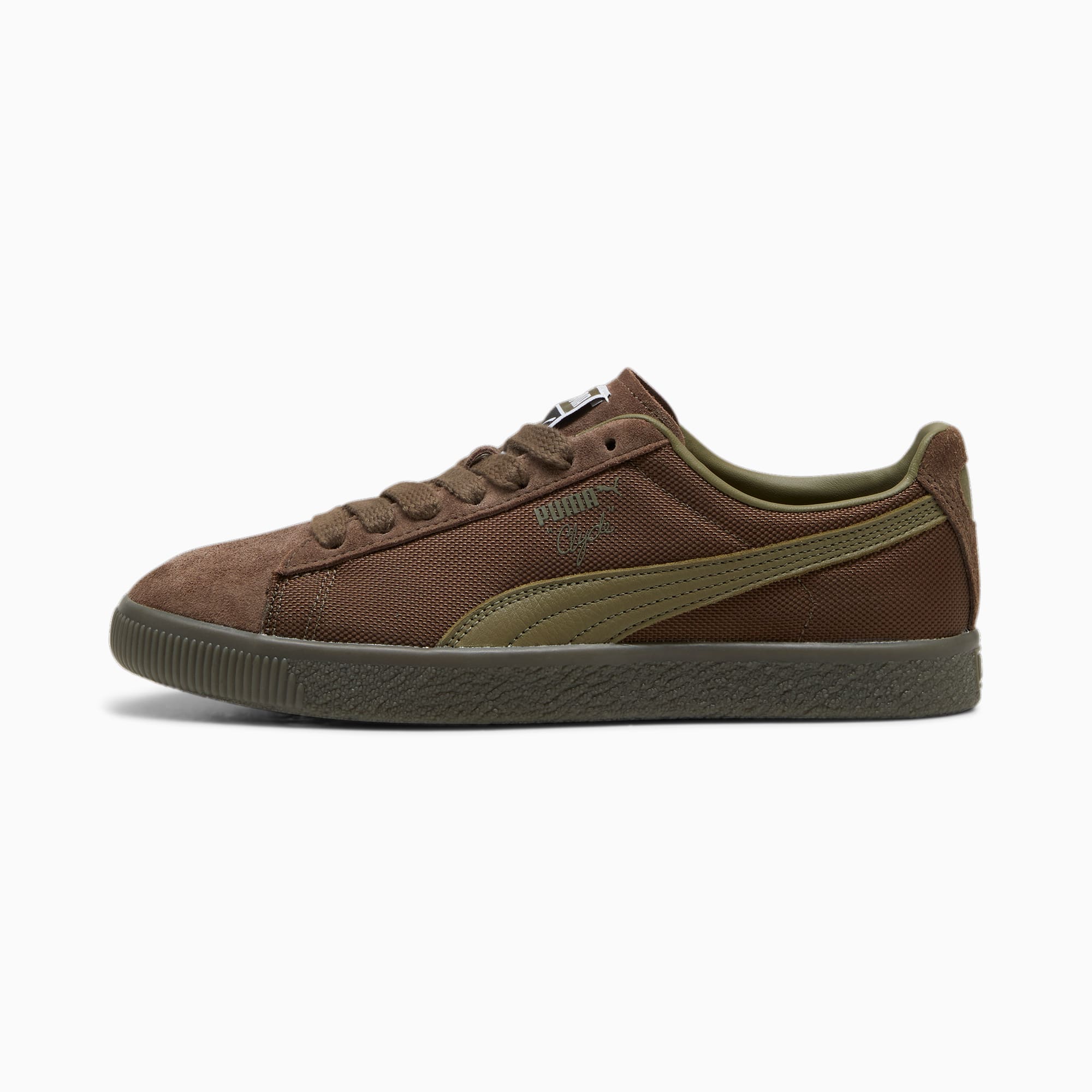 Puma dark hot sale green shoes