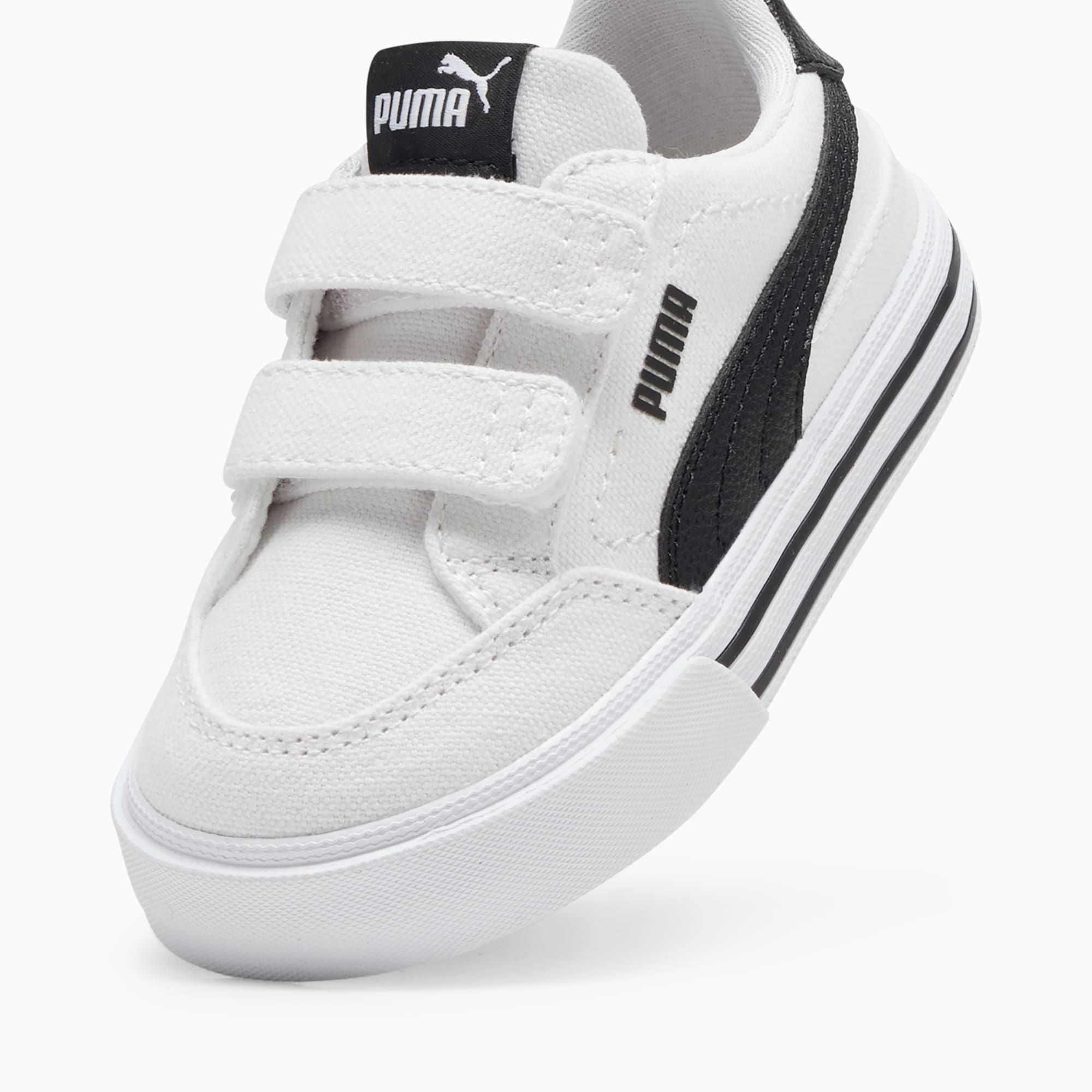Toddler black and white pumas cheap