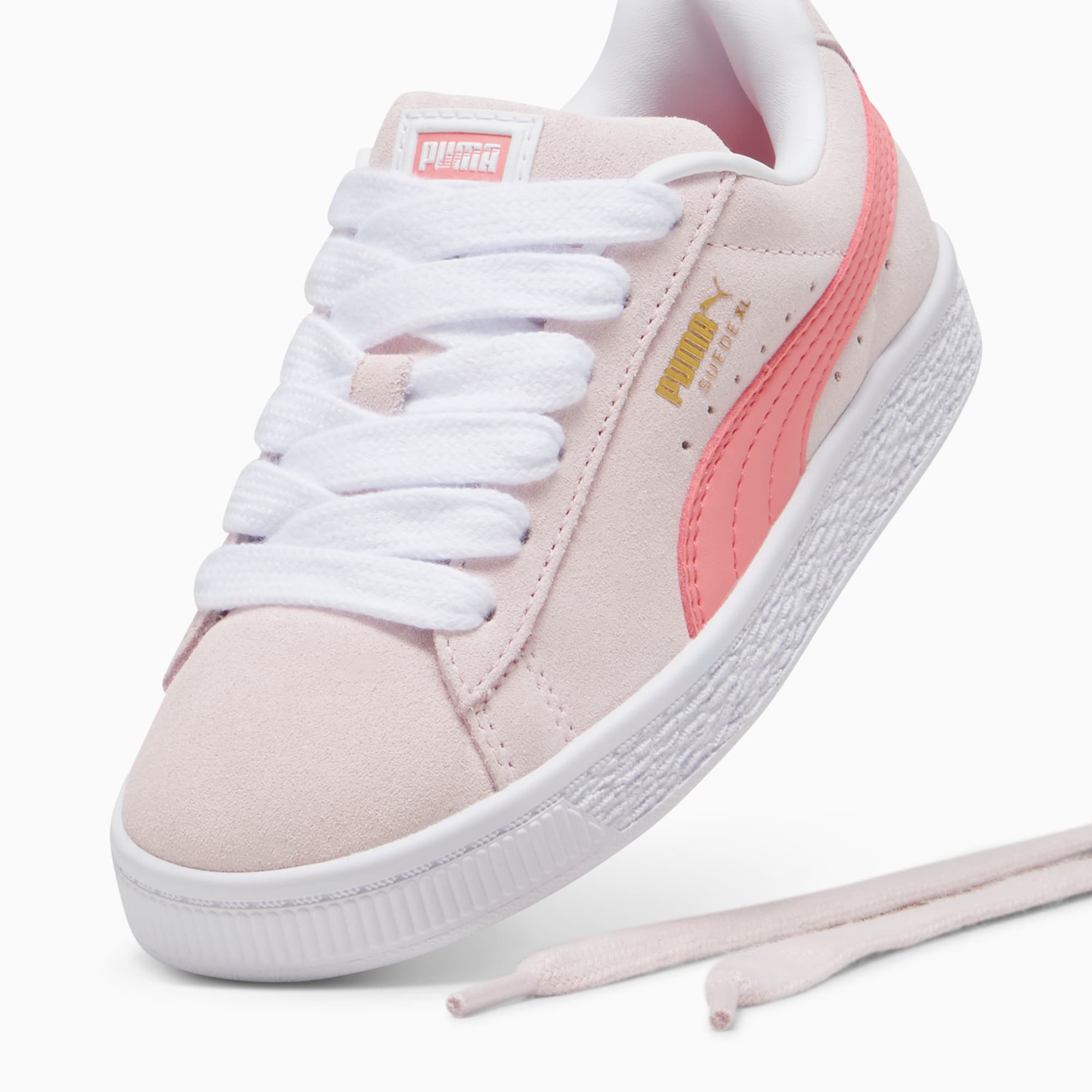 Puma suede white kids online