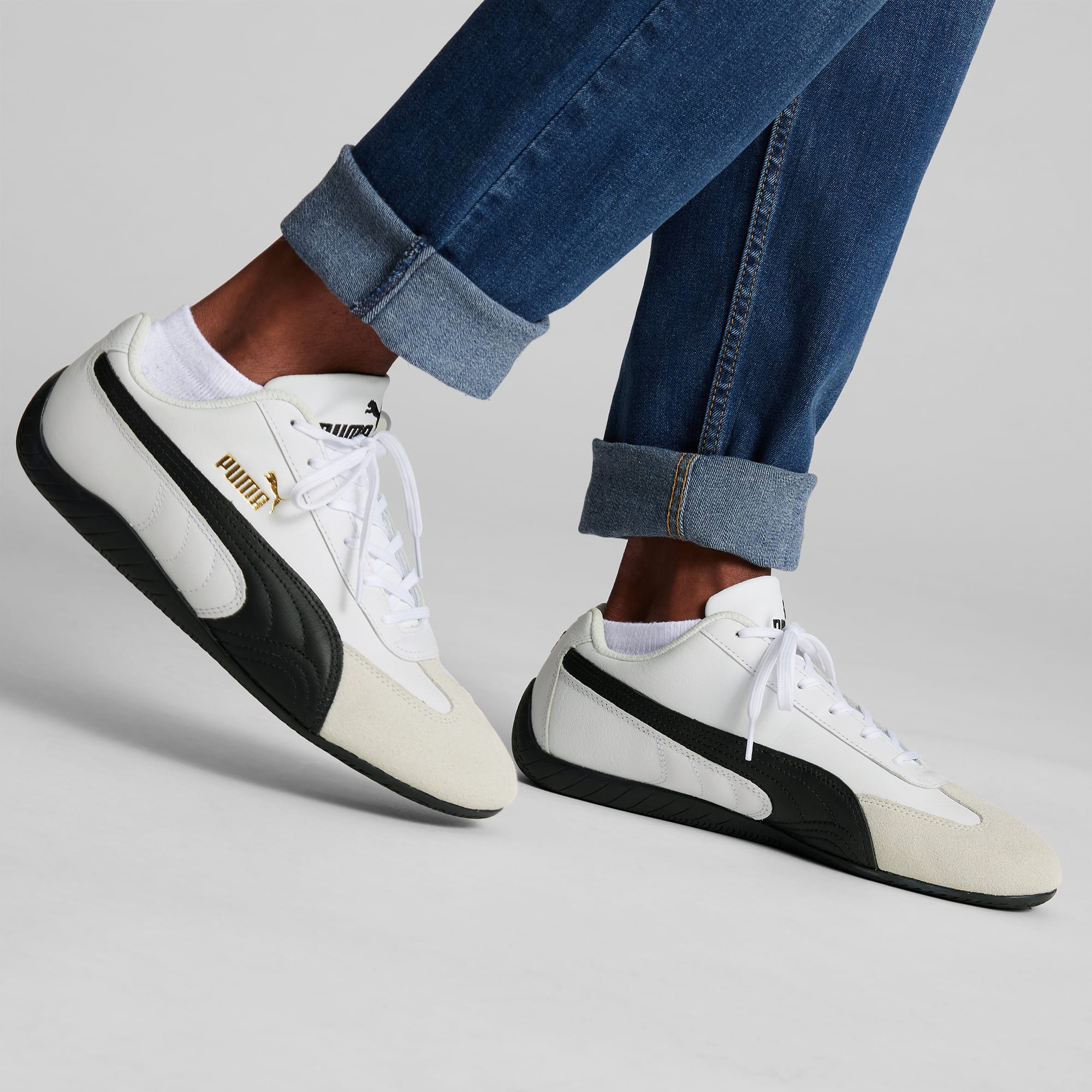 Puma speed cat clearance sd bianche