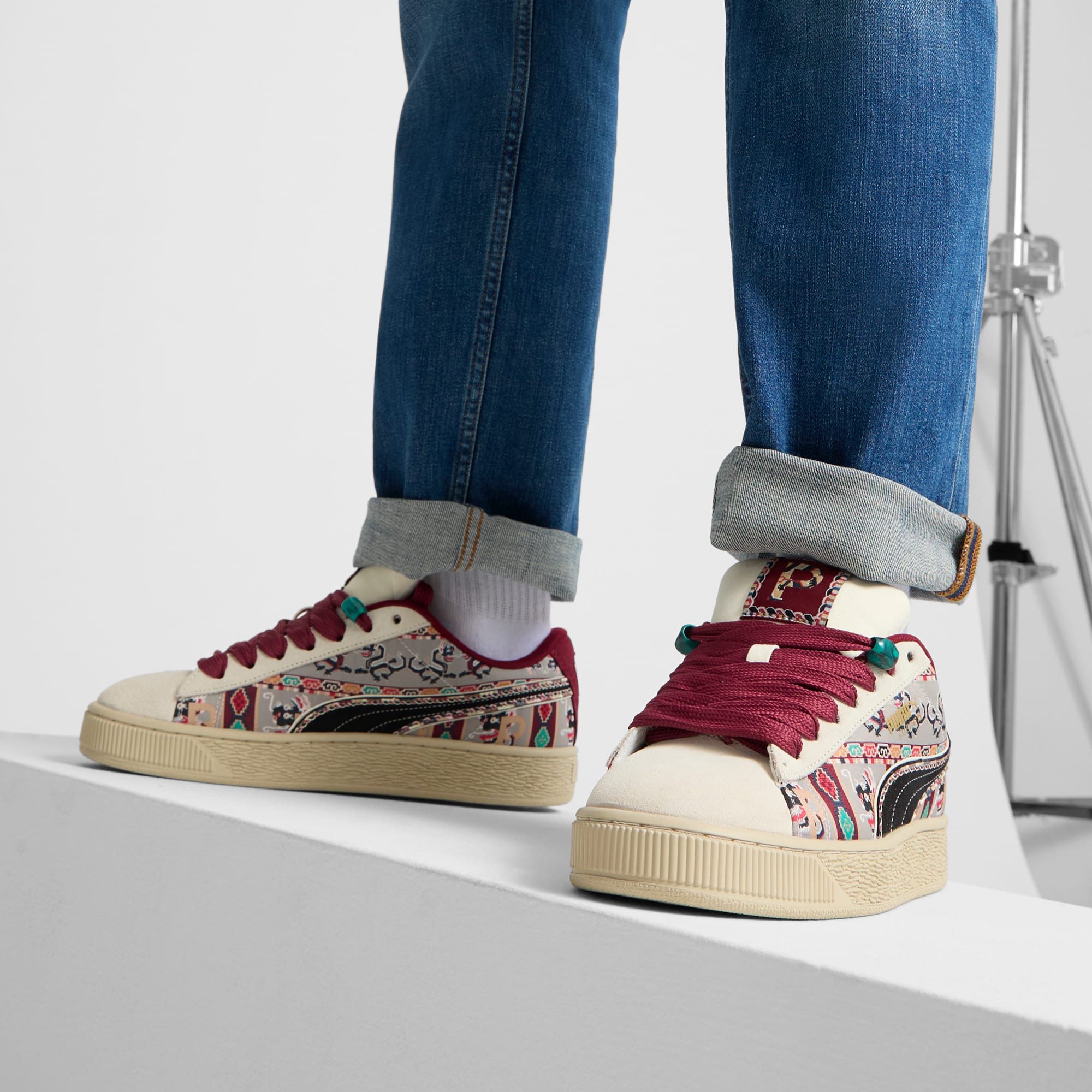 Puma suede jeans new arrivals