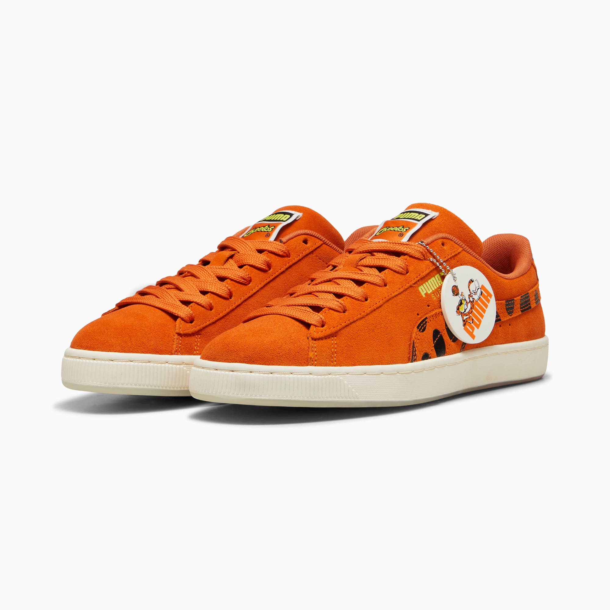 PUMA x CHEETOS® Suede Sneakers, Rickie Orange-For All Time Red-Warm White, large