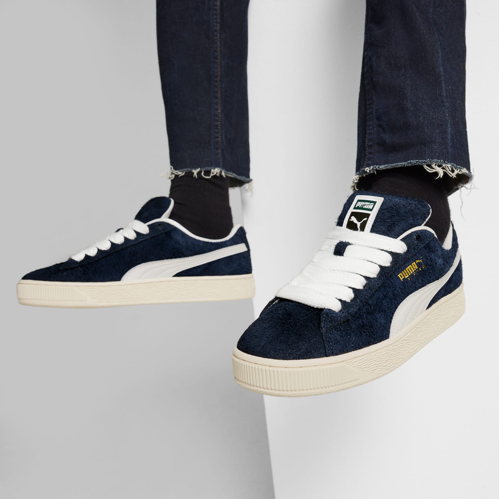 Suede XL Hairy Sneakers
