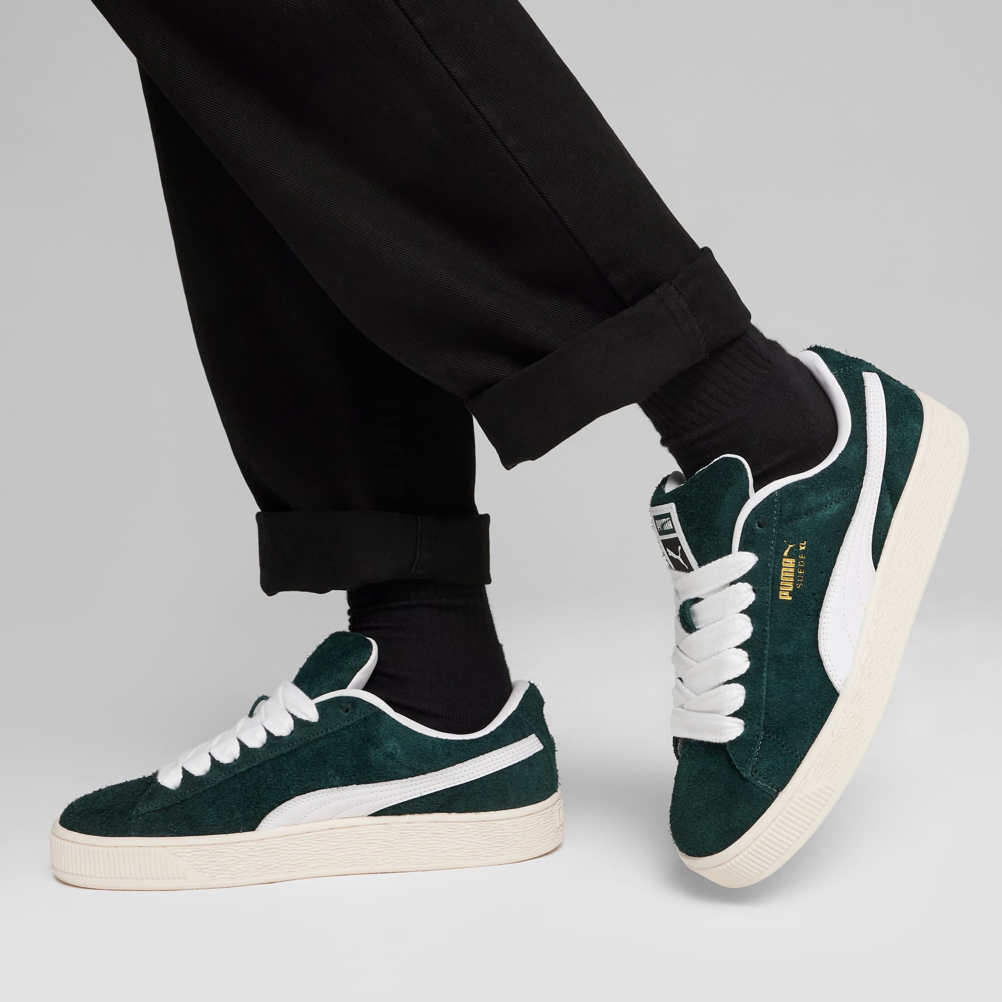 Suede XL Hairy Men's Sneakers | PUMA