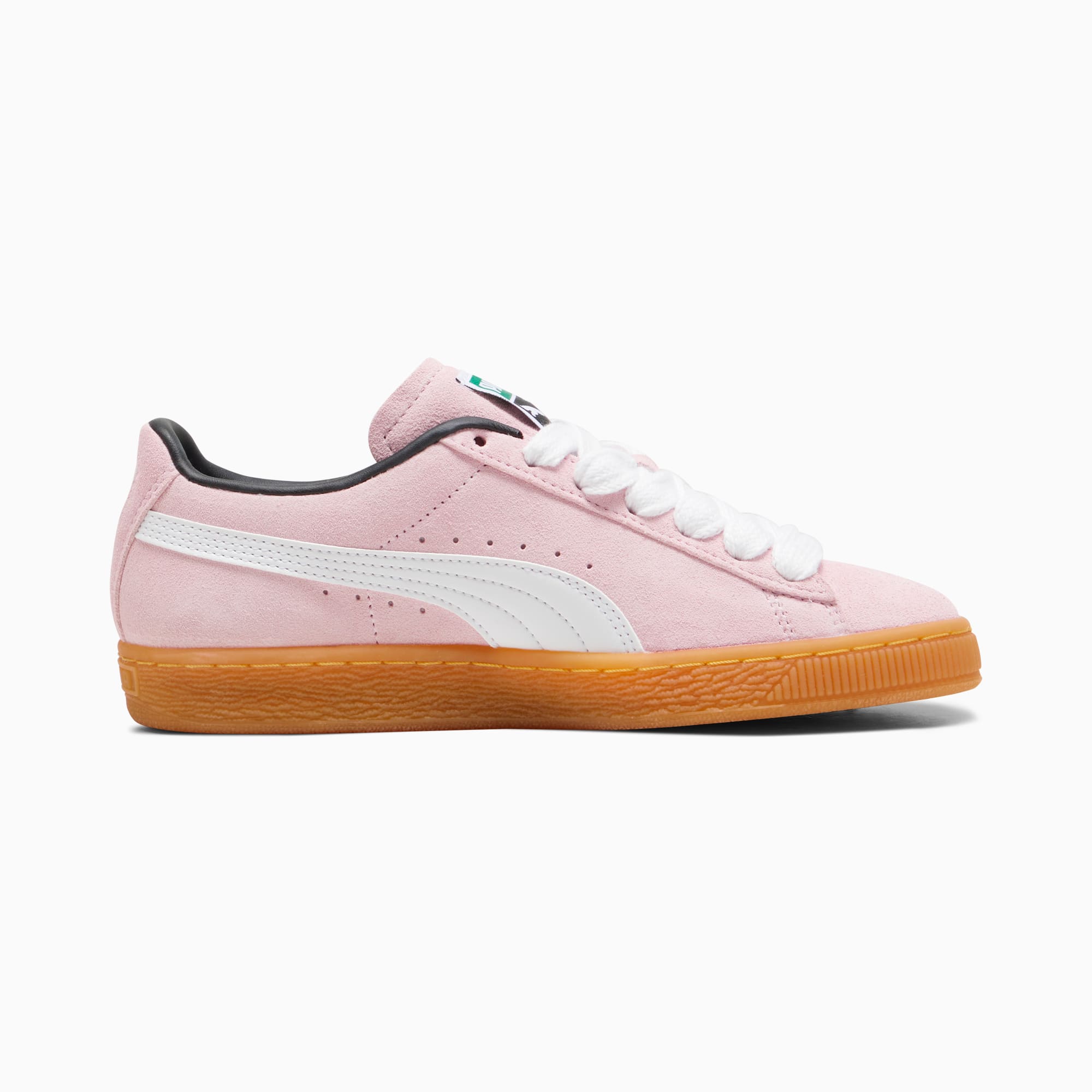 Puma suede classic womens suede trainers light pink discount