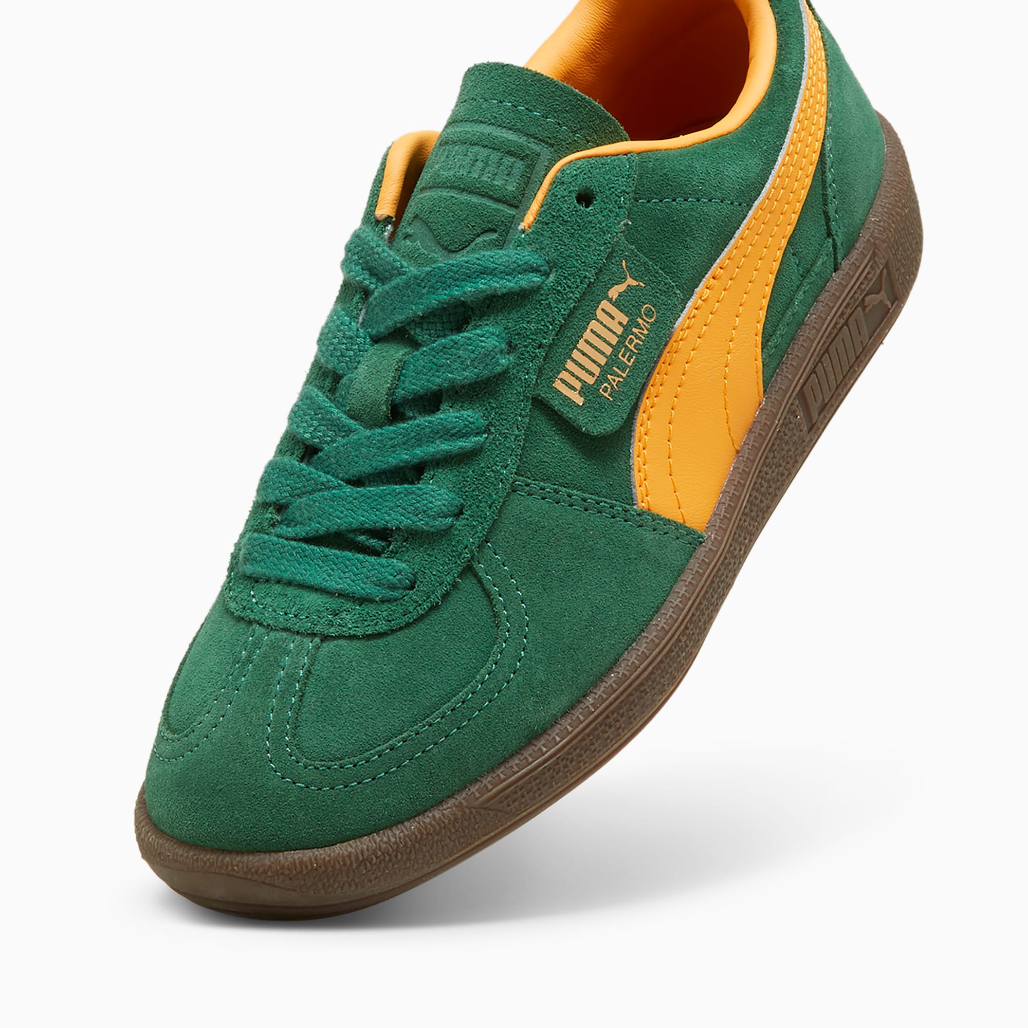 Puma shoes kids green hot sale