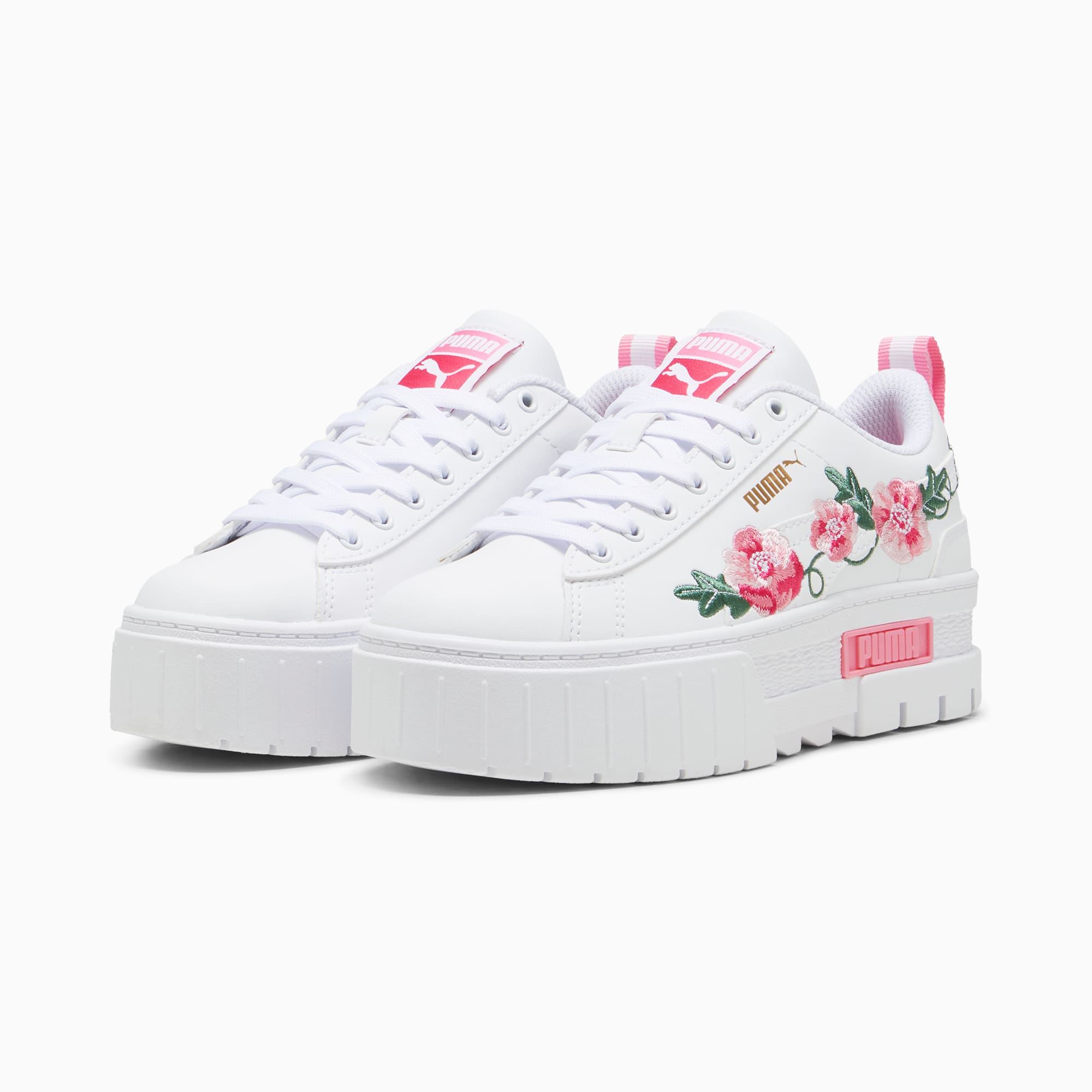 Floral puma shoes discount