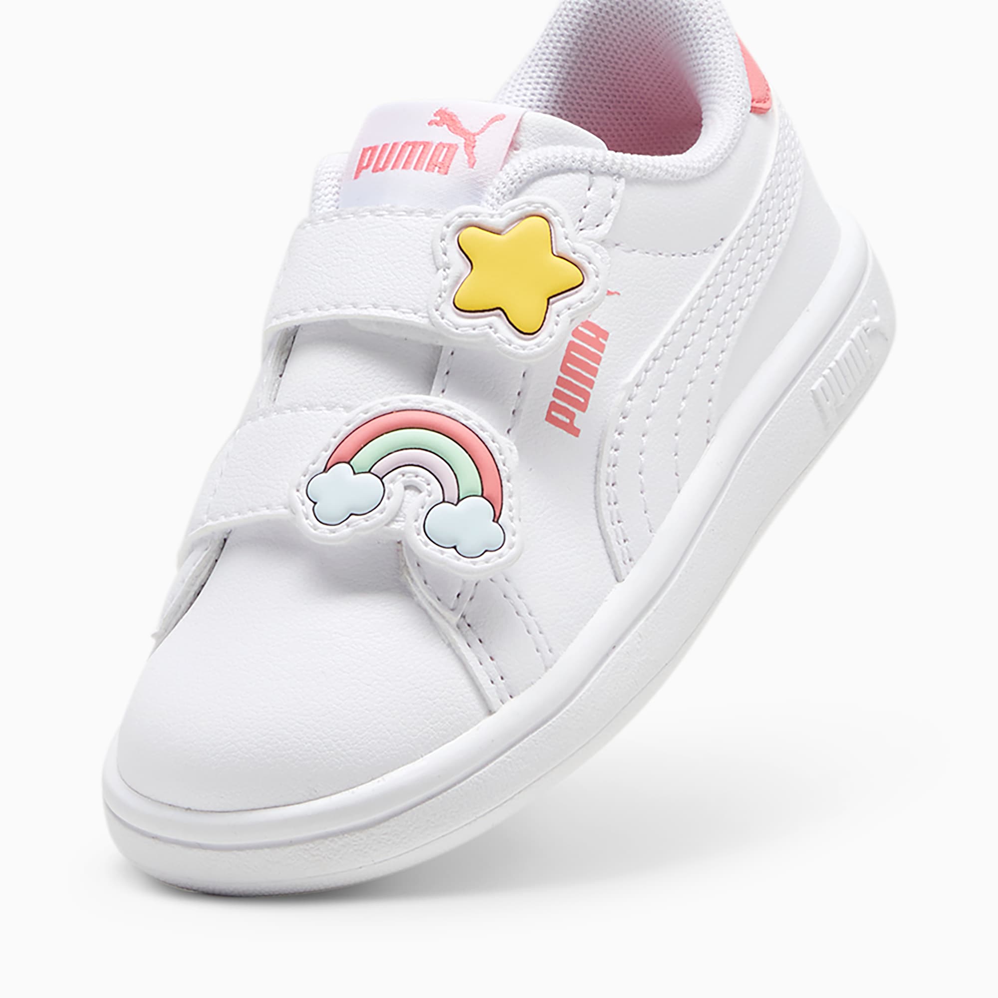 PUMA Smash 3.0 Badges Toddlers Sneakers