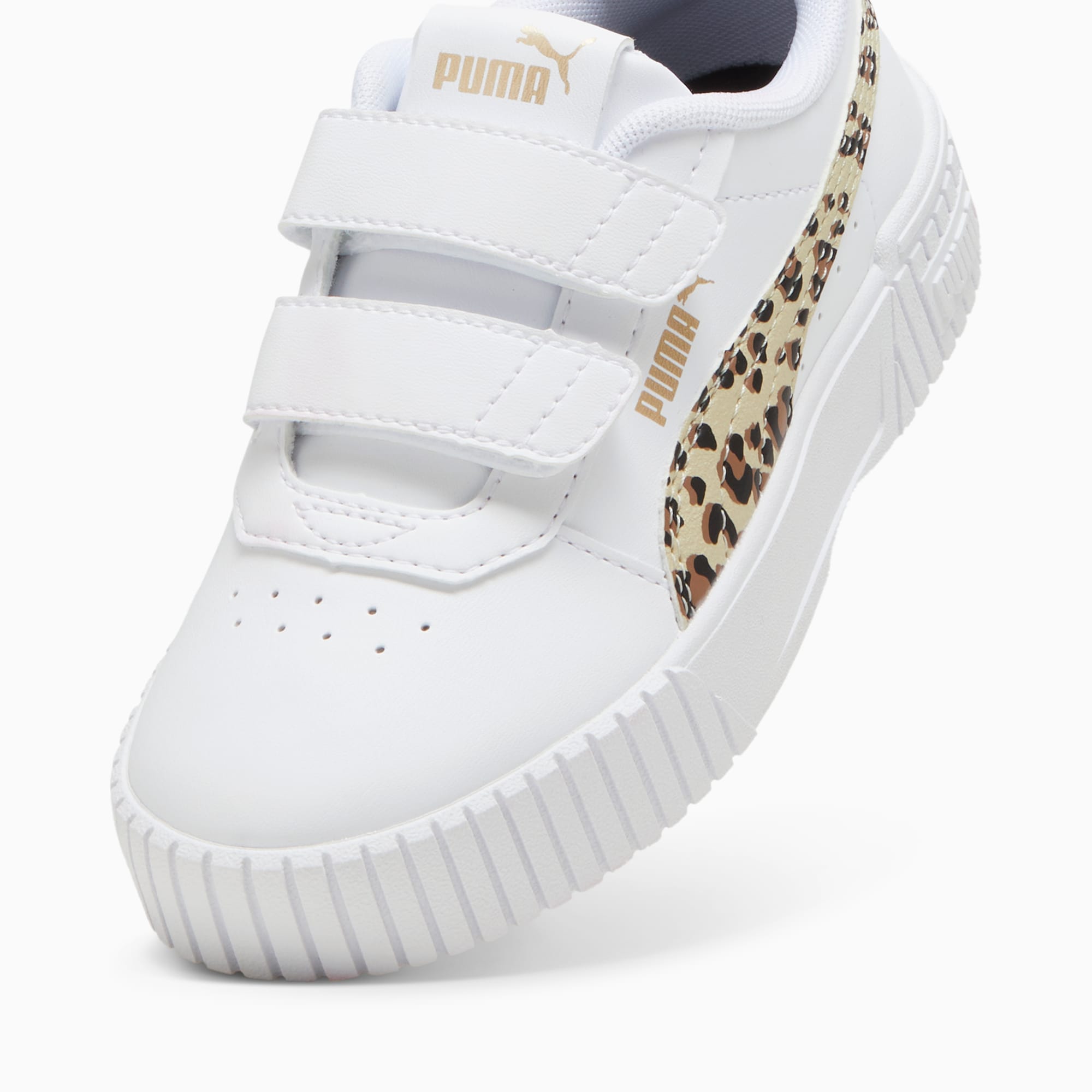 Carina 2.0 Animal Update Kids Sneakers beige PUMA