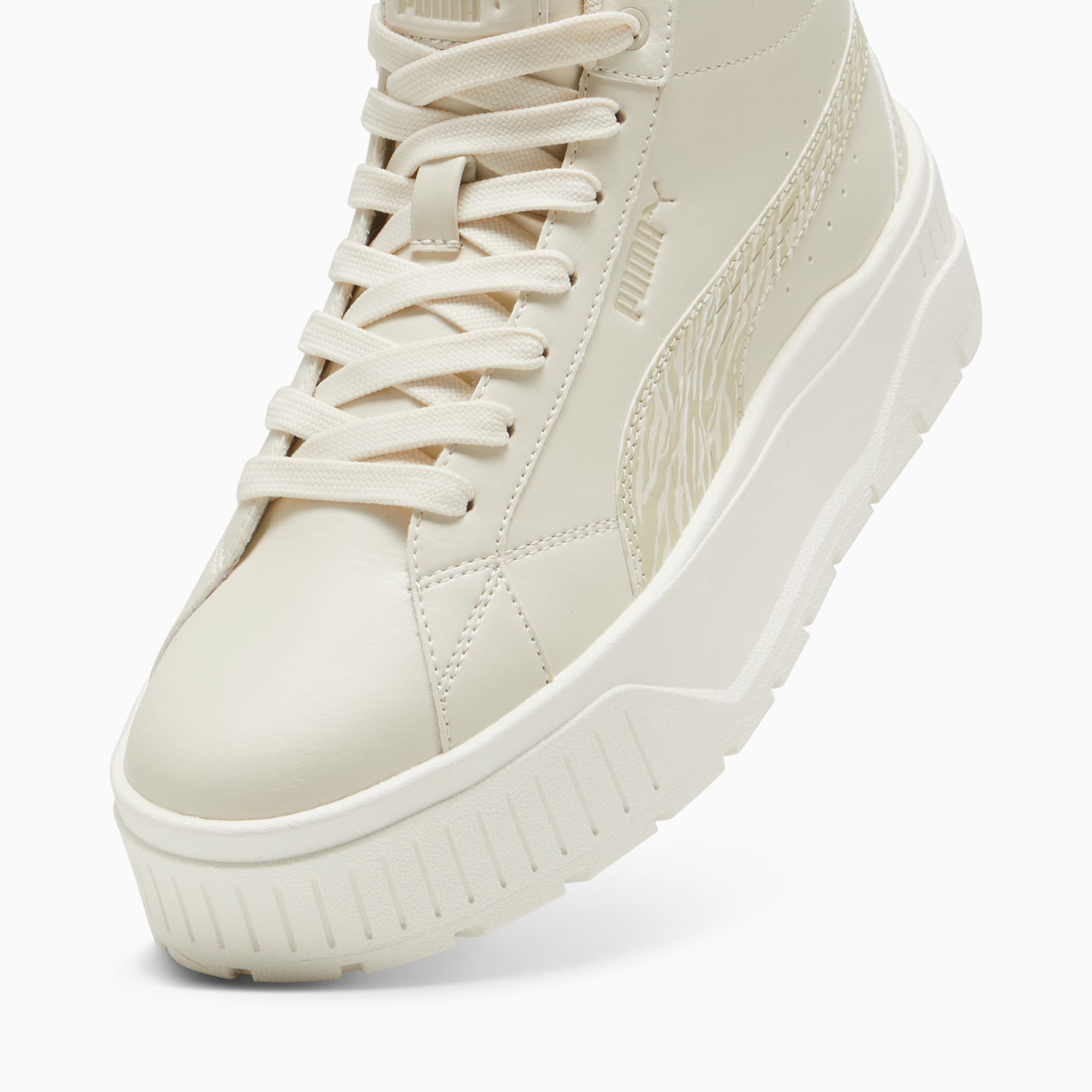 Puma Karmen II Mid Animal Fever Women s Sneakers White 10