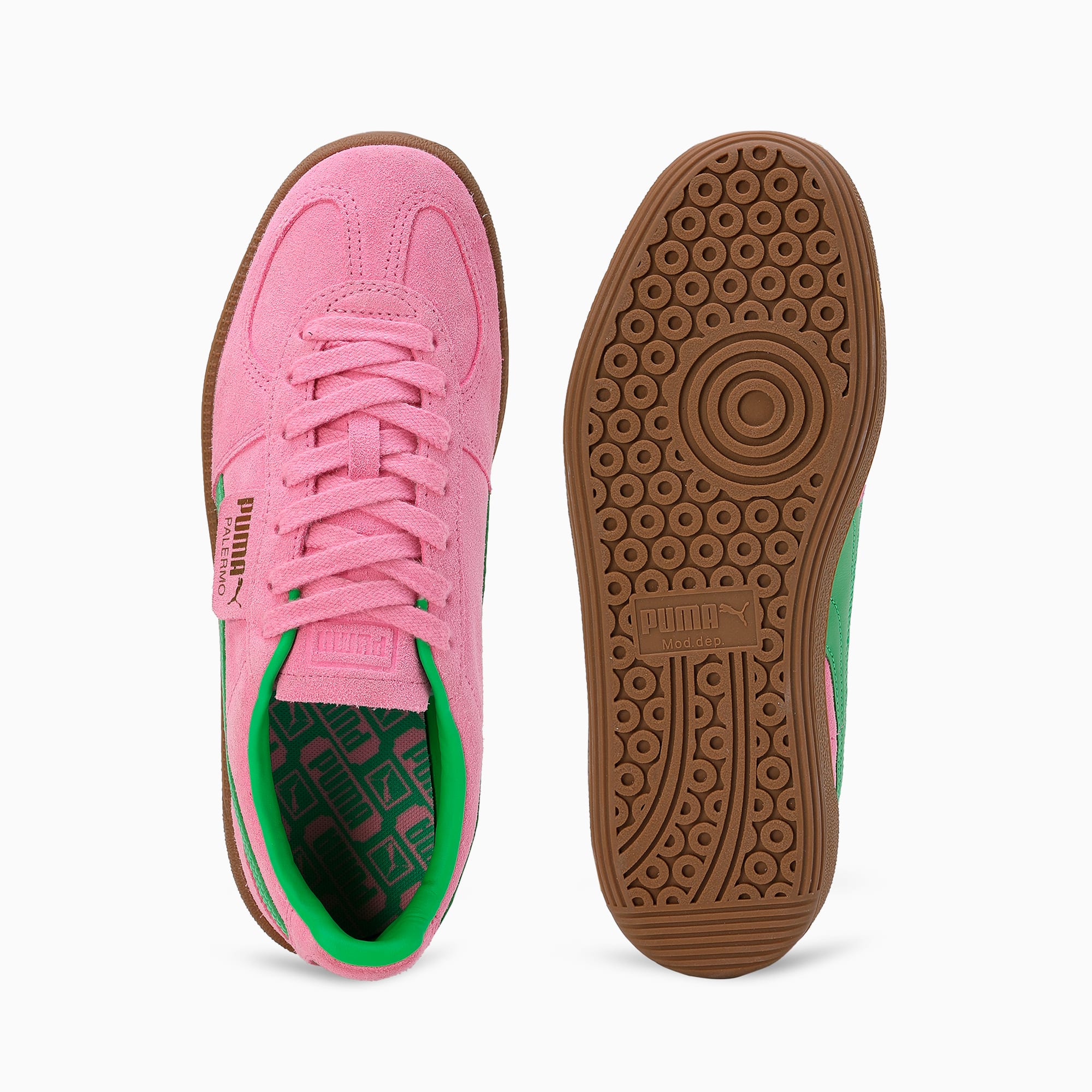 Puma green and pink shoes best sale