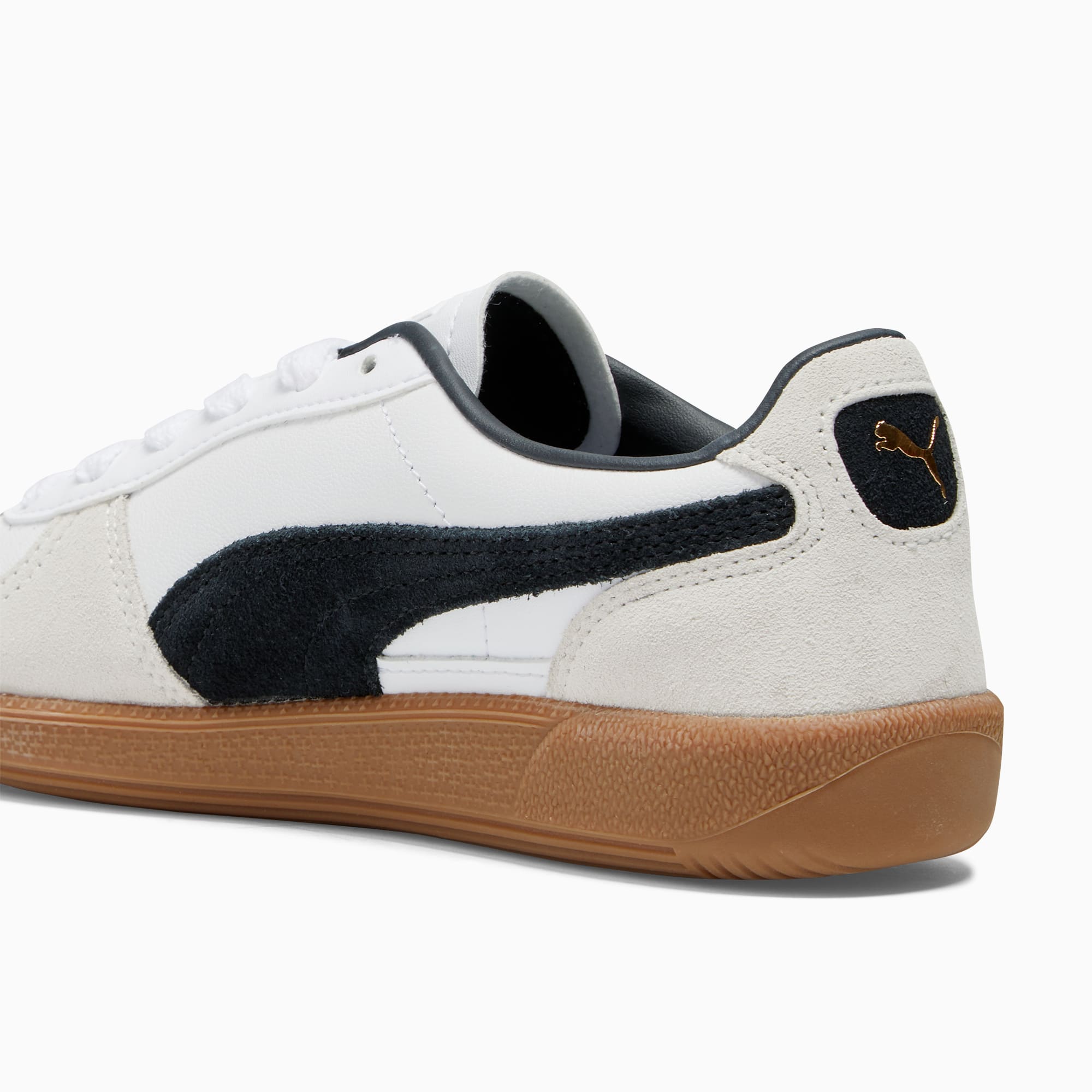 Zapatillas Puma Mujer x Palermo Leather Black/Feather Gray/Gum, Puma, Marcas, Bold