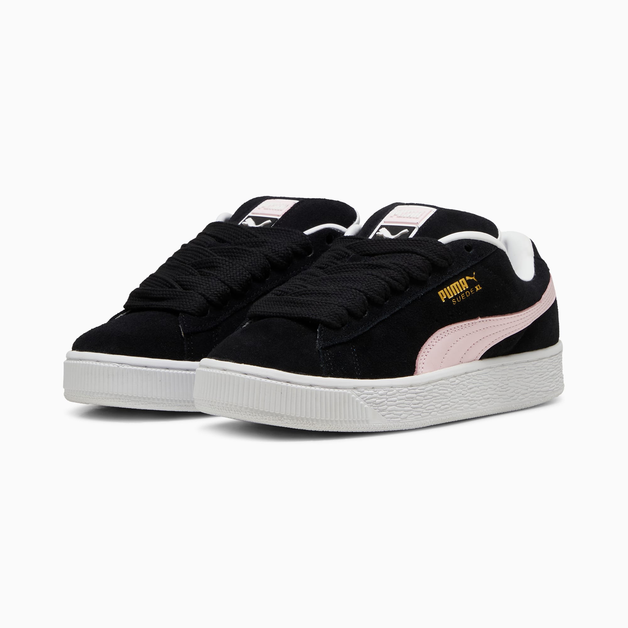 Puma suede pink women sales