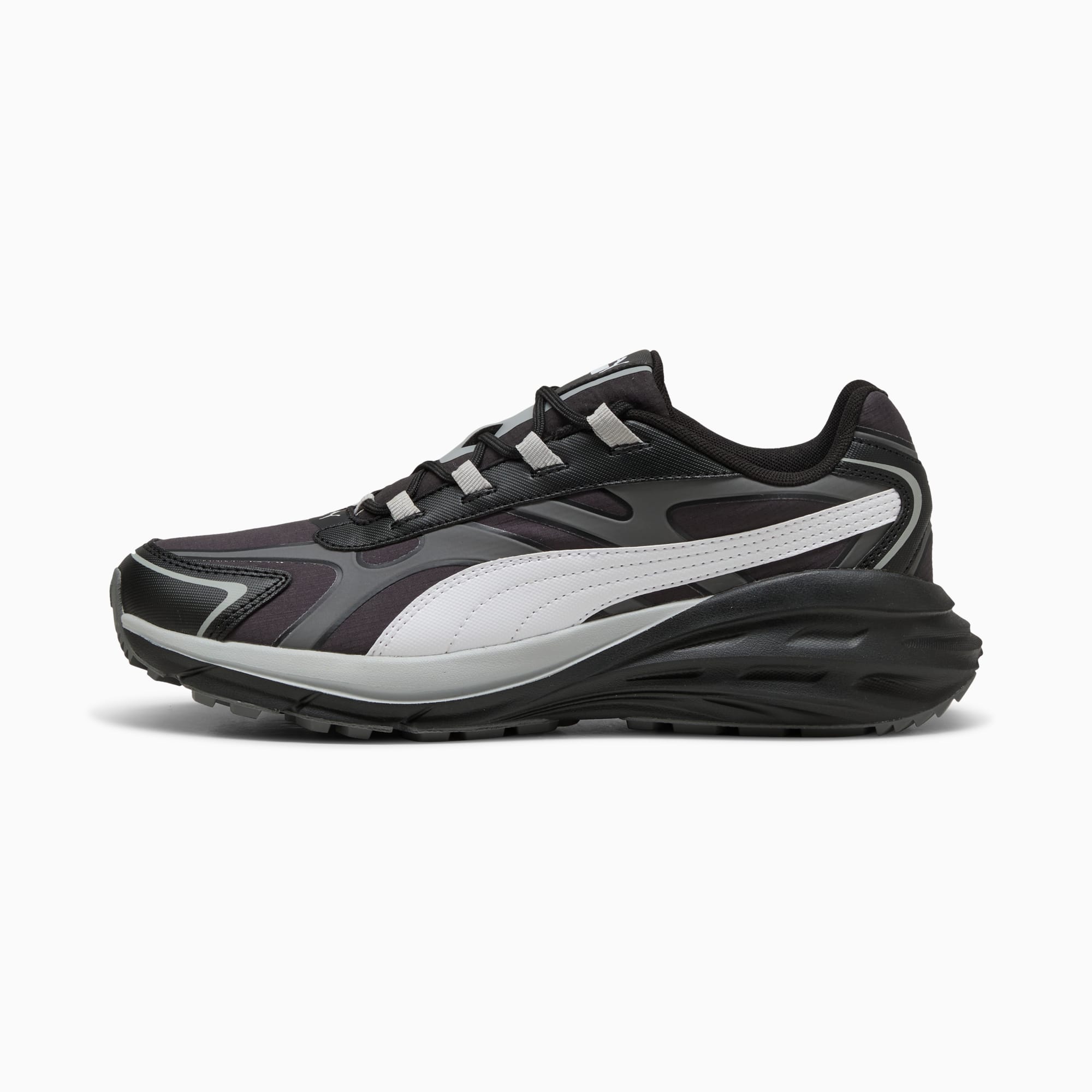 ☆PUMA☆ Hypnotic LS Abrupt Olive Black 39766802 397668-02 Hypnotic LS Abrupt Sneakers Unisex | Flat Dark Gray-PUMA