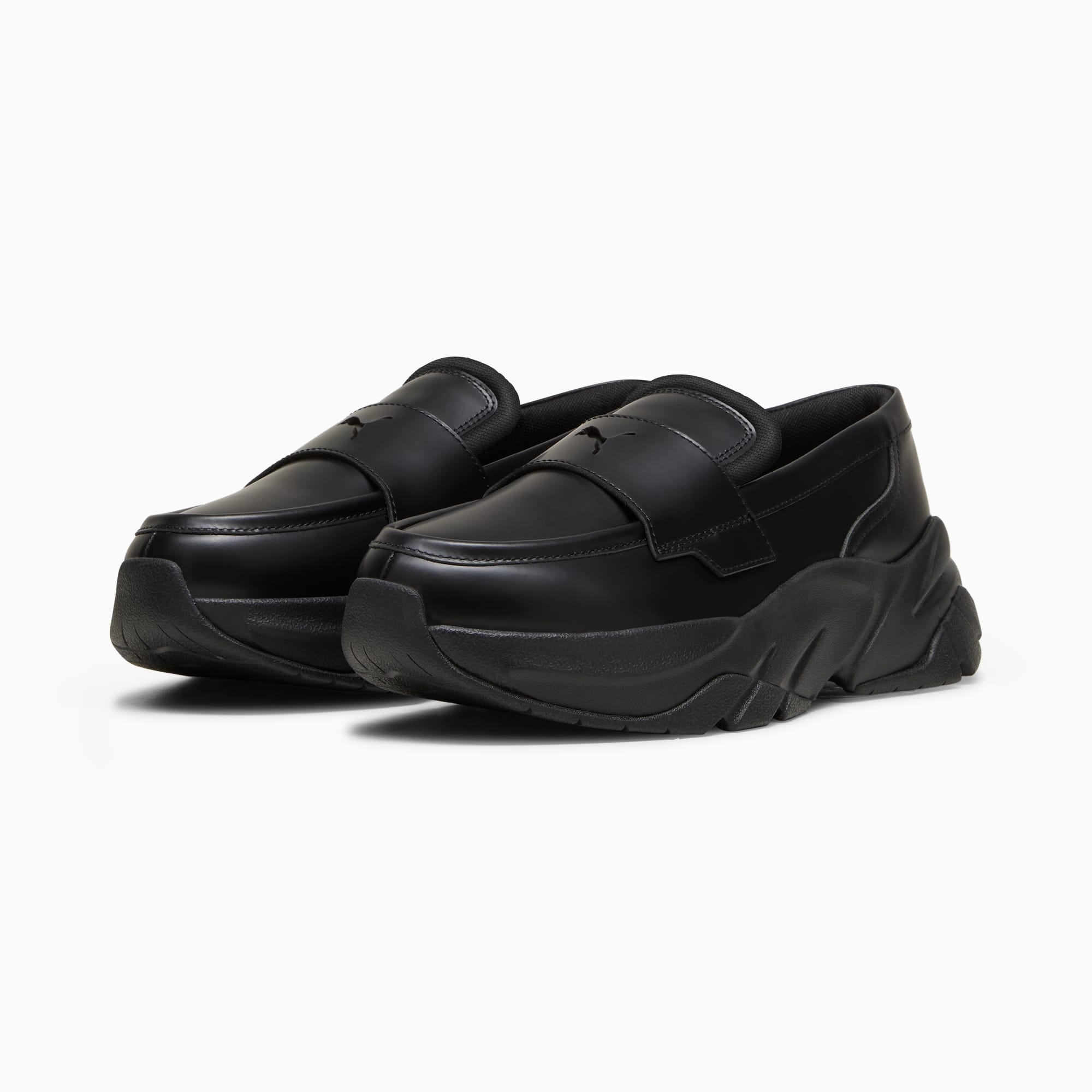 Puma white loafers shop