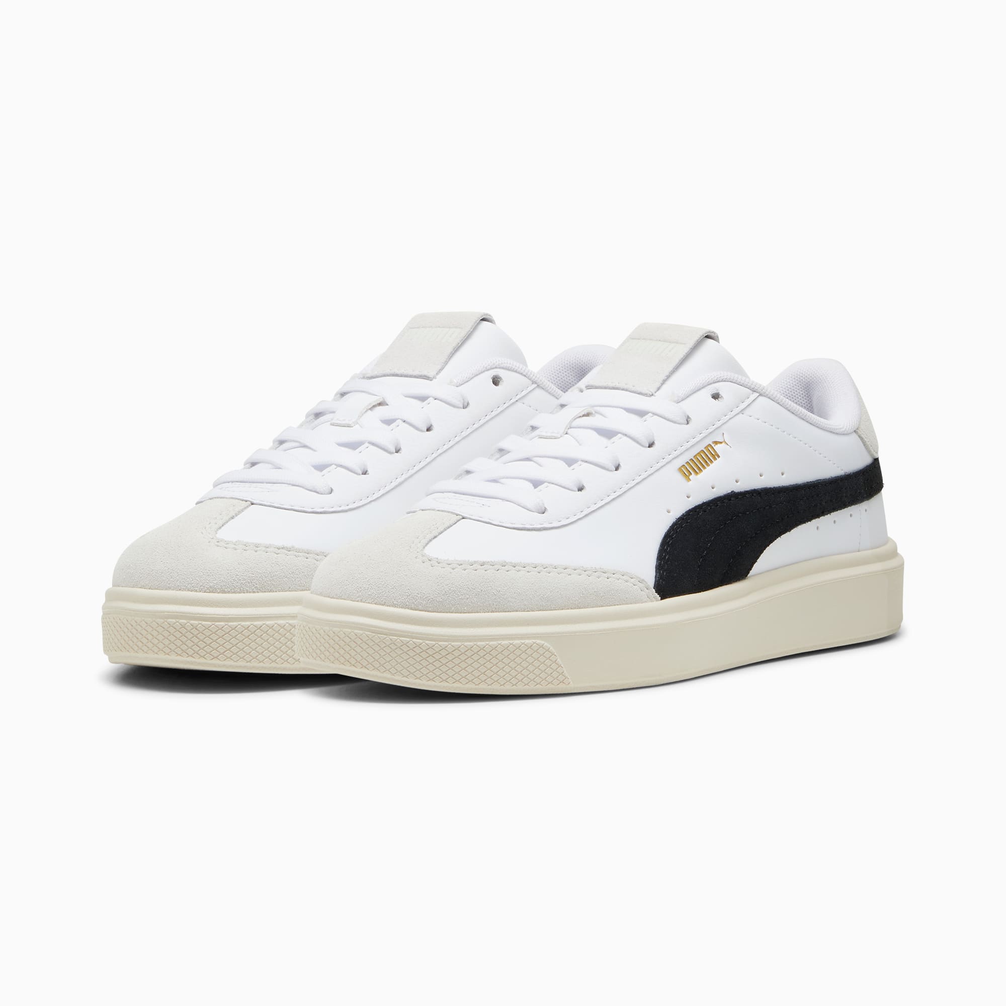 Lajla T-toe Sneakers Women, PUMA White-PUMA Black, large