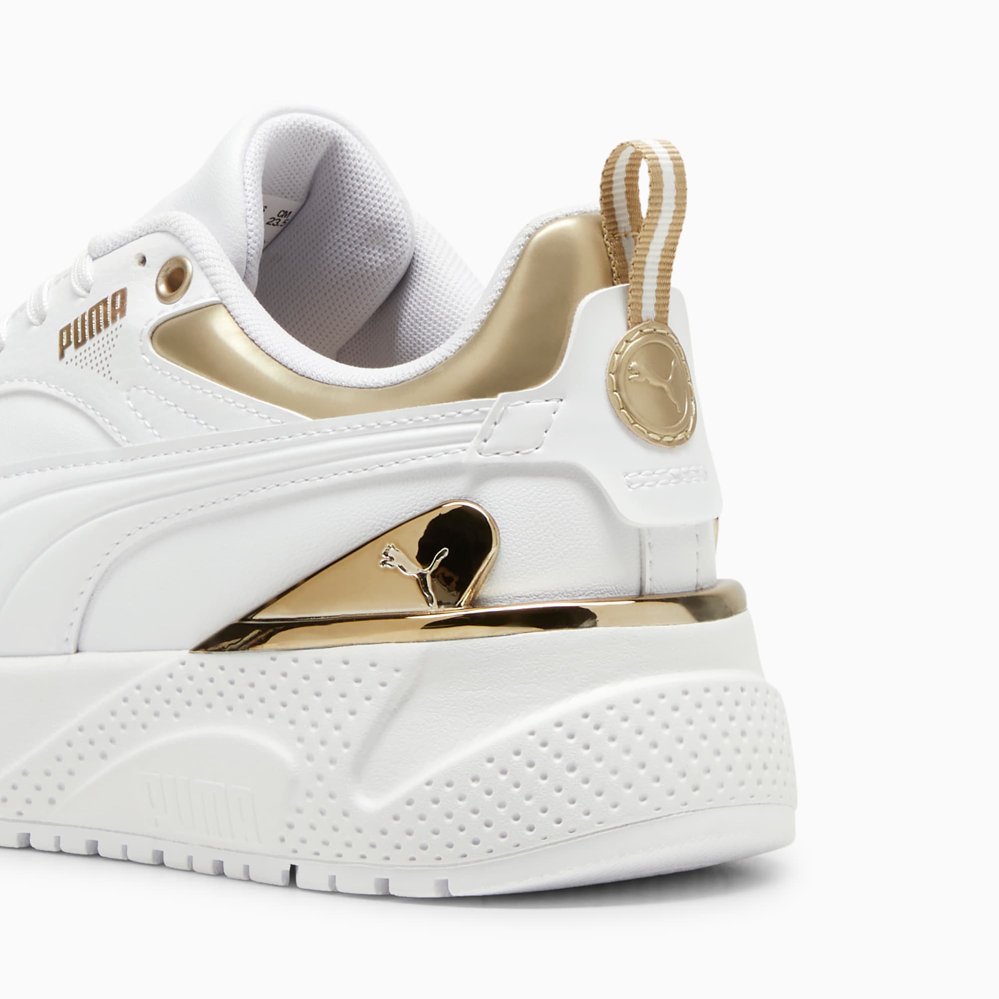 Puma white metallic gold 2025