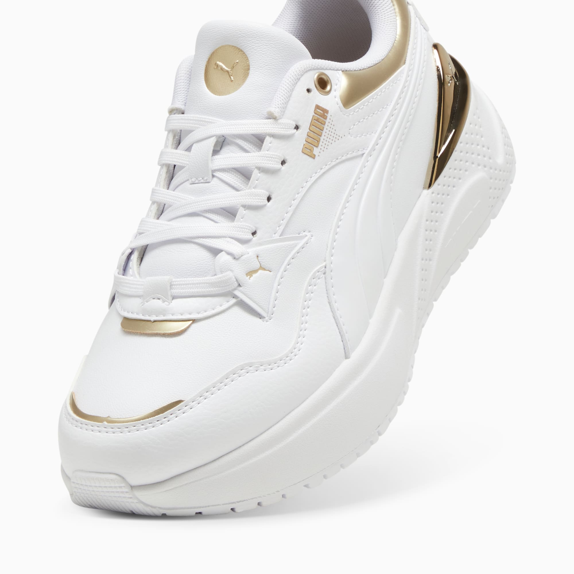 Puma women's metallic sneakers shop
