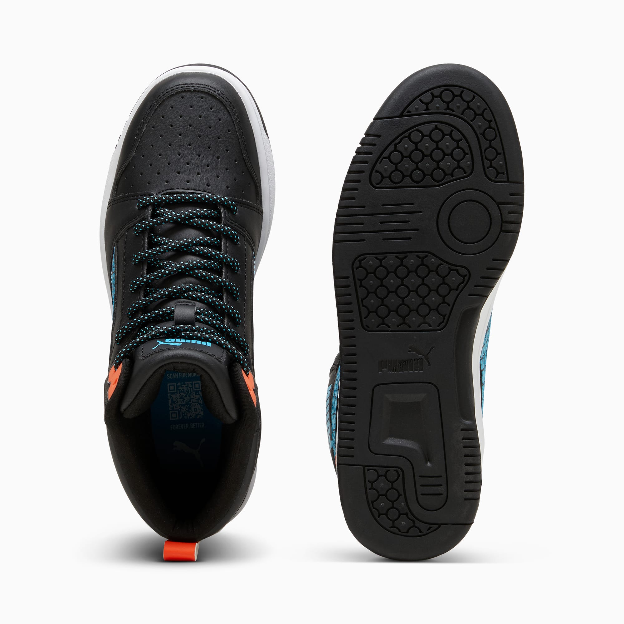 Rebound V6 Mid Techie Bud Sneakers Youth | PUMA