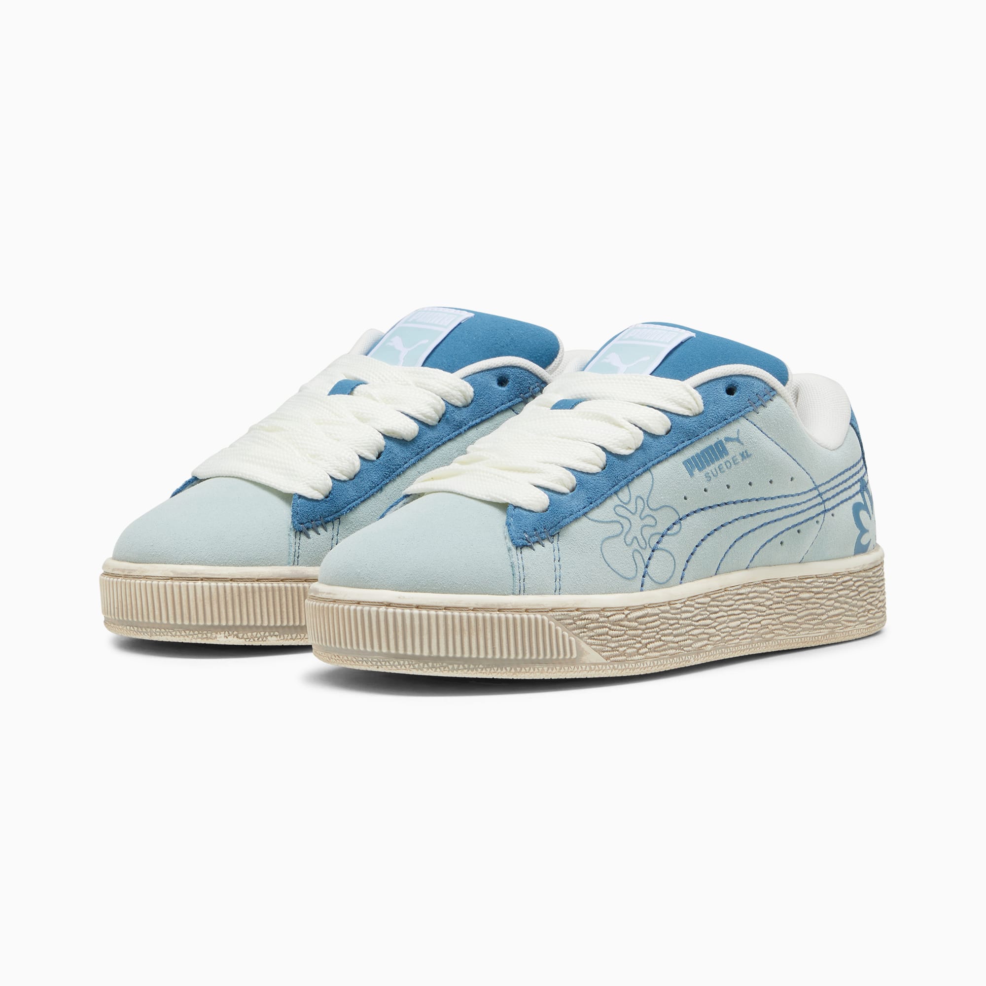 Suede XL Skater Bloom Big Kids Sneakers PUMA