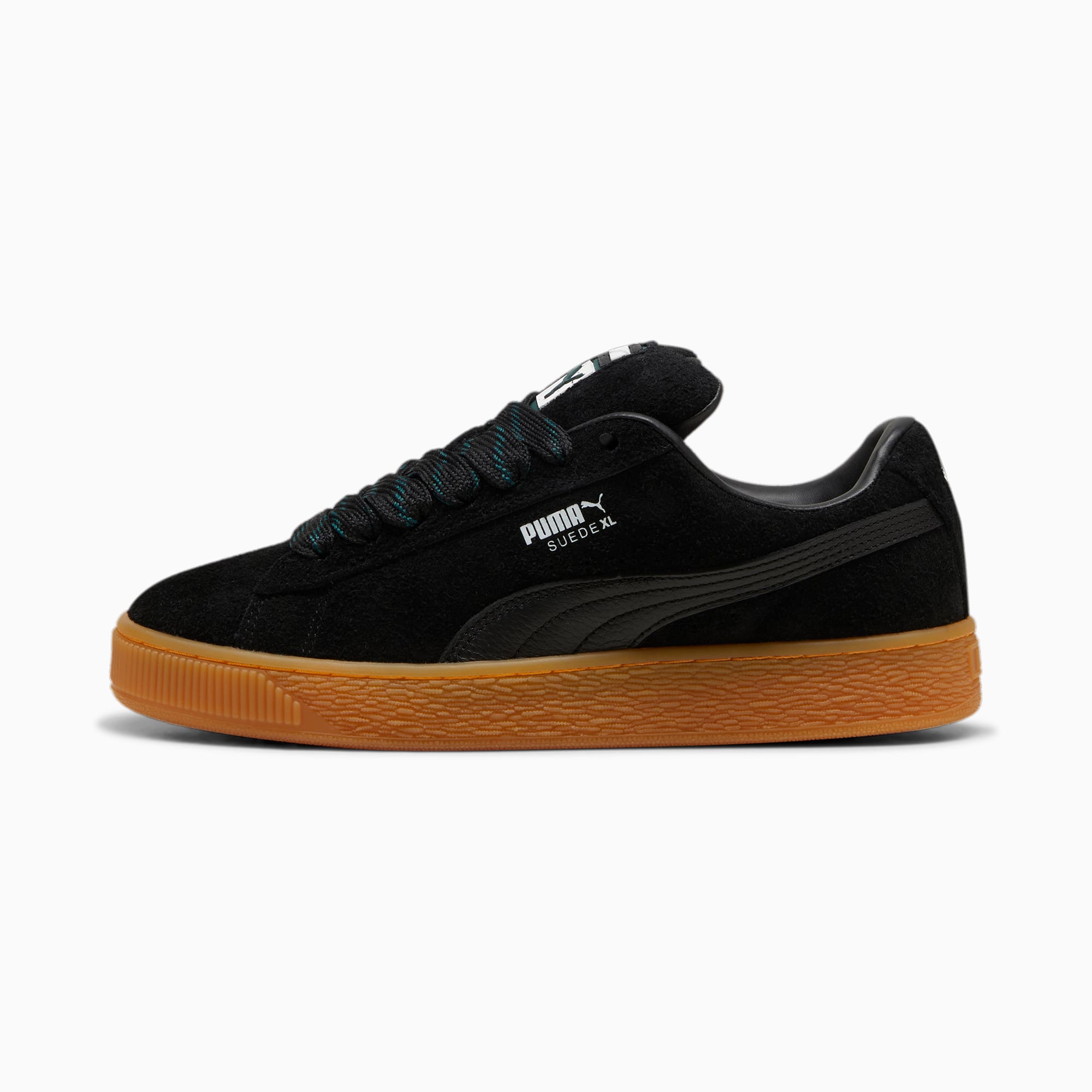 Puma suede nere uomo discount