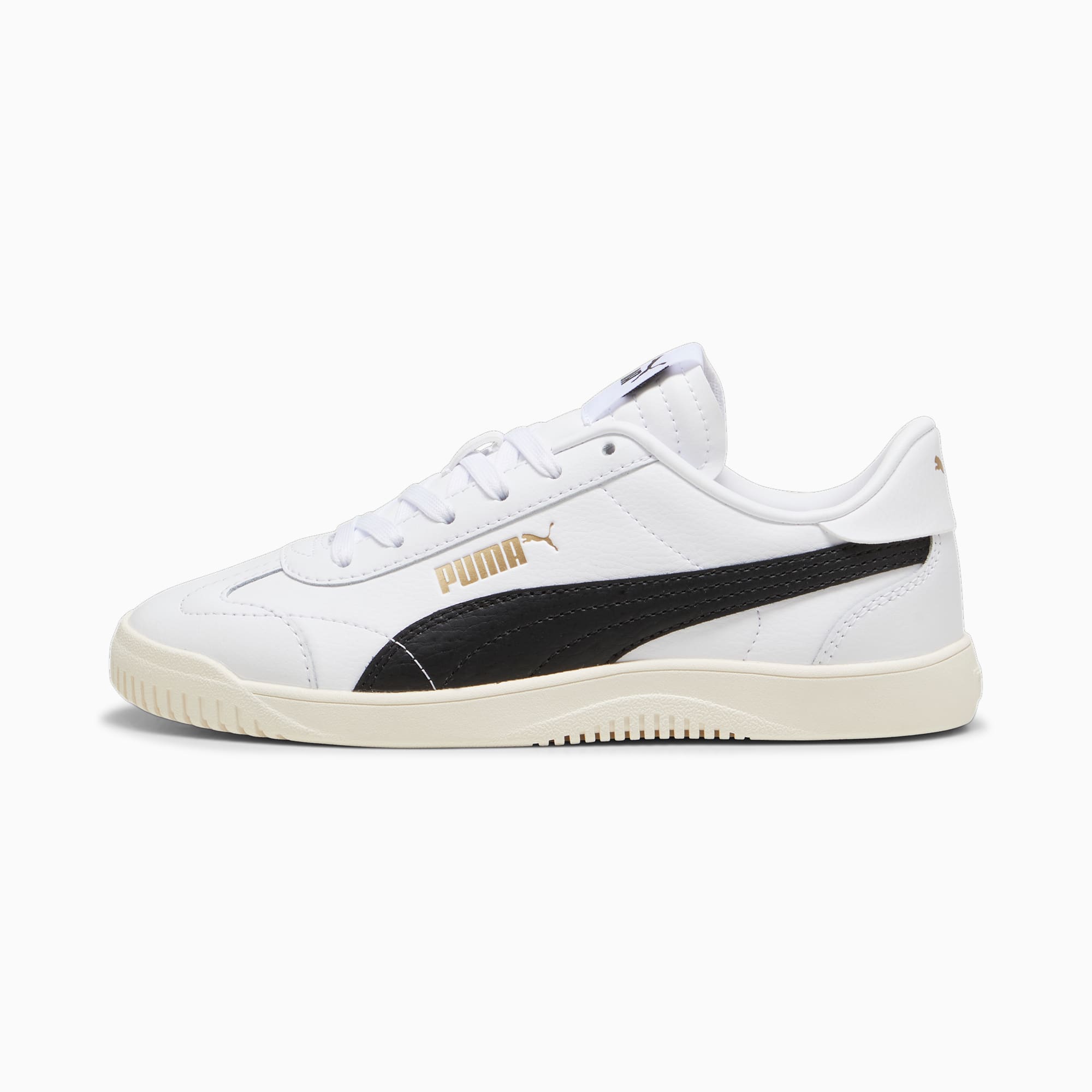 PUMA Club 5v5 Sneakers Youth 8 16 years PUMA White PUMA Black PUMA Gold PUMA Kids PUMA