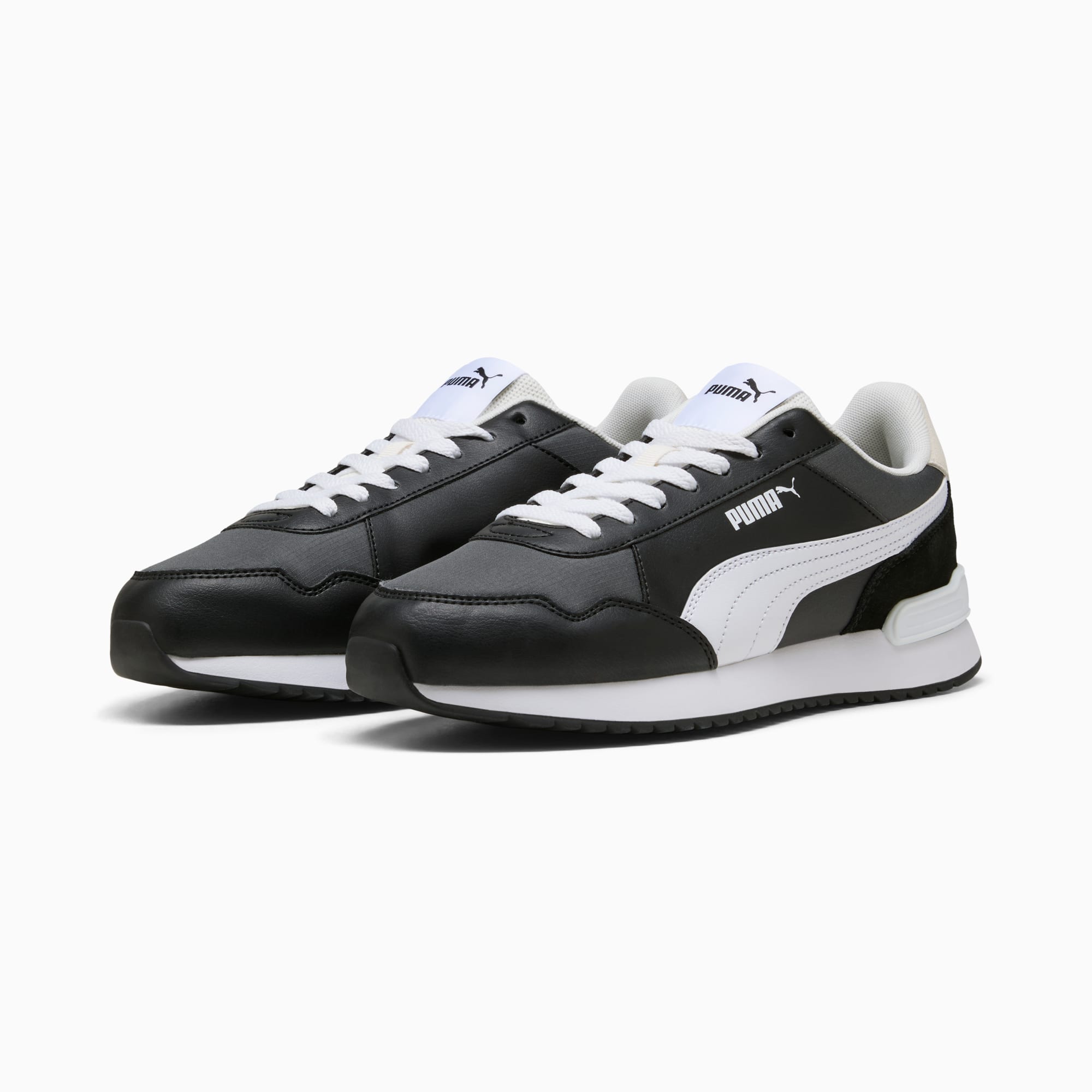 Adaptor Sneakers, PUMA Black-PUMA White-Smokey Gray-Warm White, large