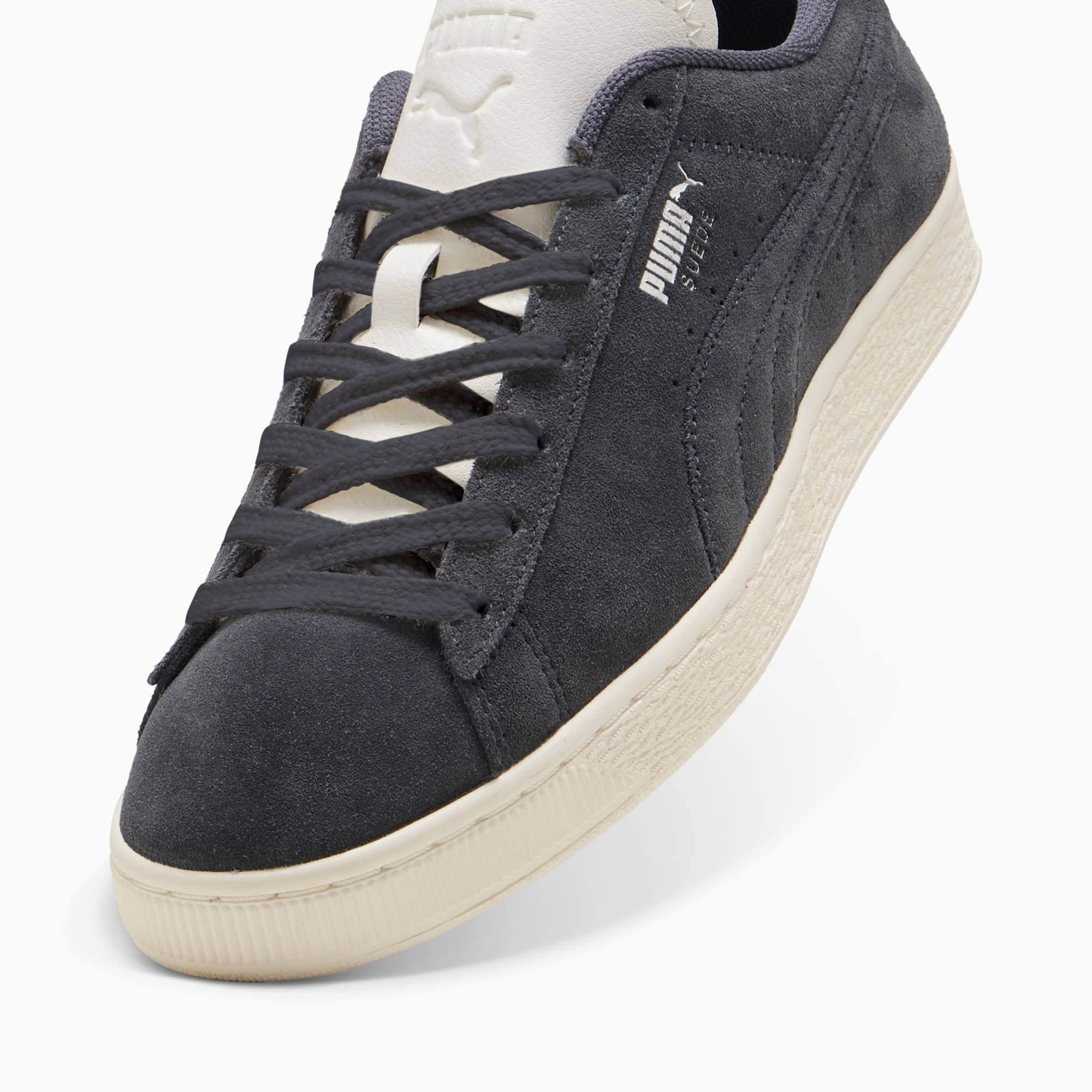 Puma Suede Premium Sneakers Galactic Grey Warm White 6