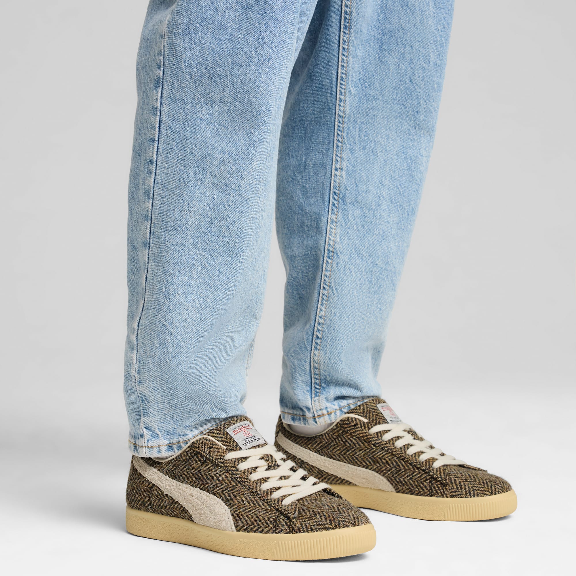 Clyde Harris Tweed Sneakers