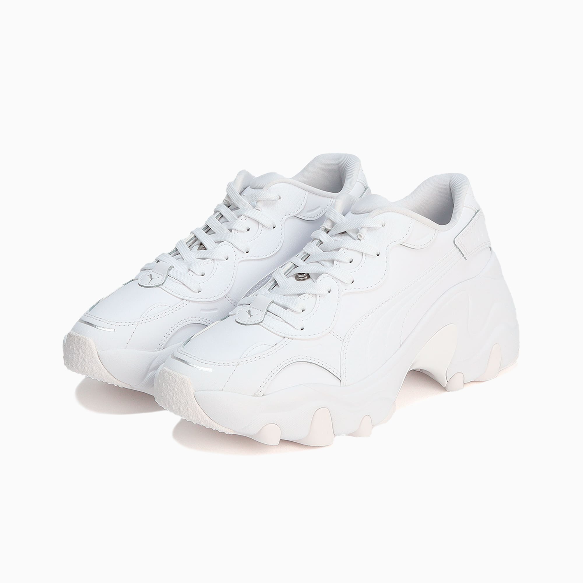 PUMA公式】ウィメンズ パルサー ウェッジ バッジ スニーカー