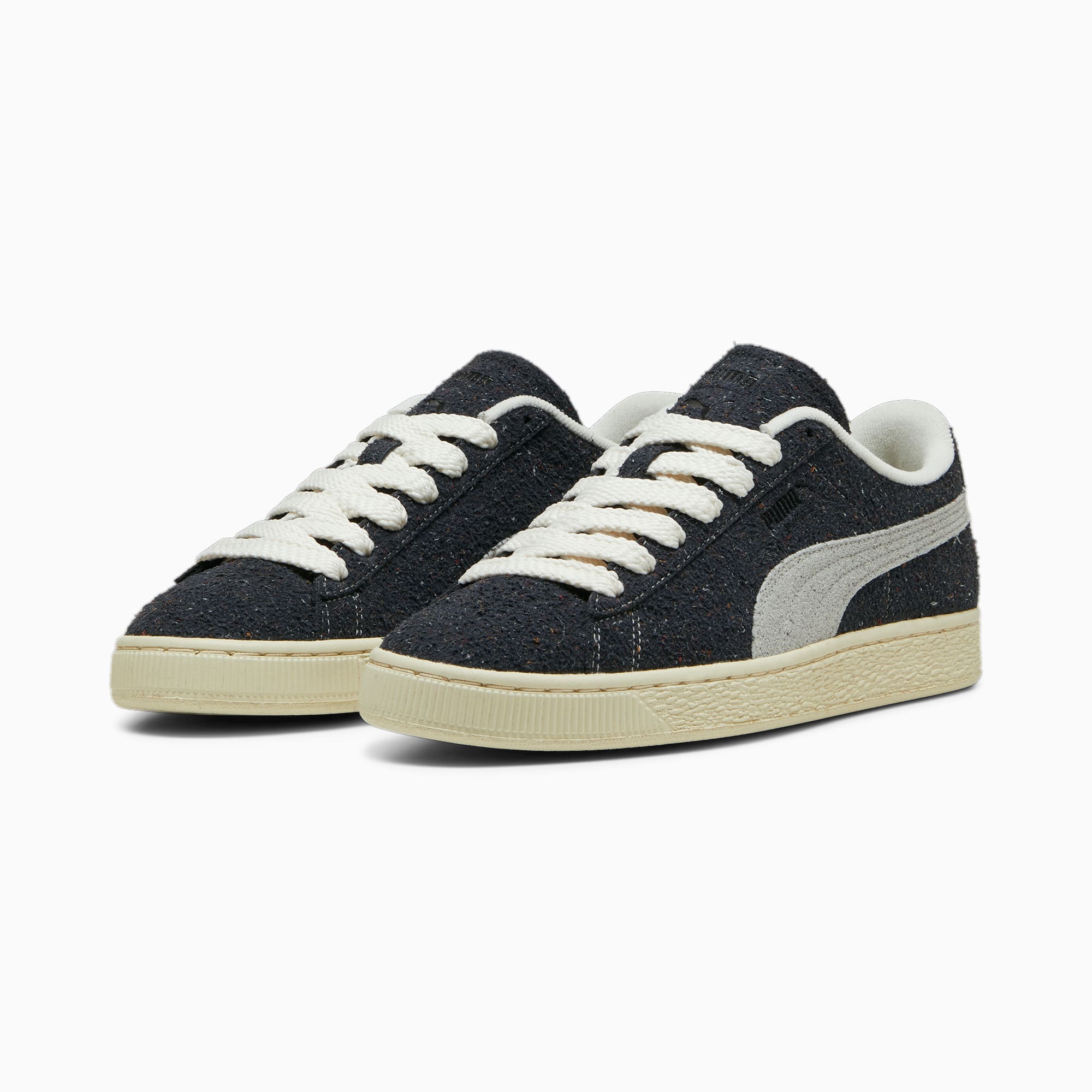 Suede R-Suede sneakers uniseks, PUMA Navy-Creamy Vanilla, large