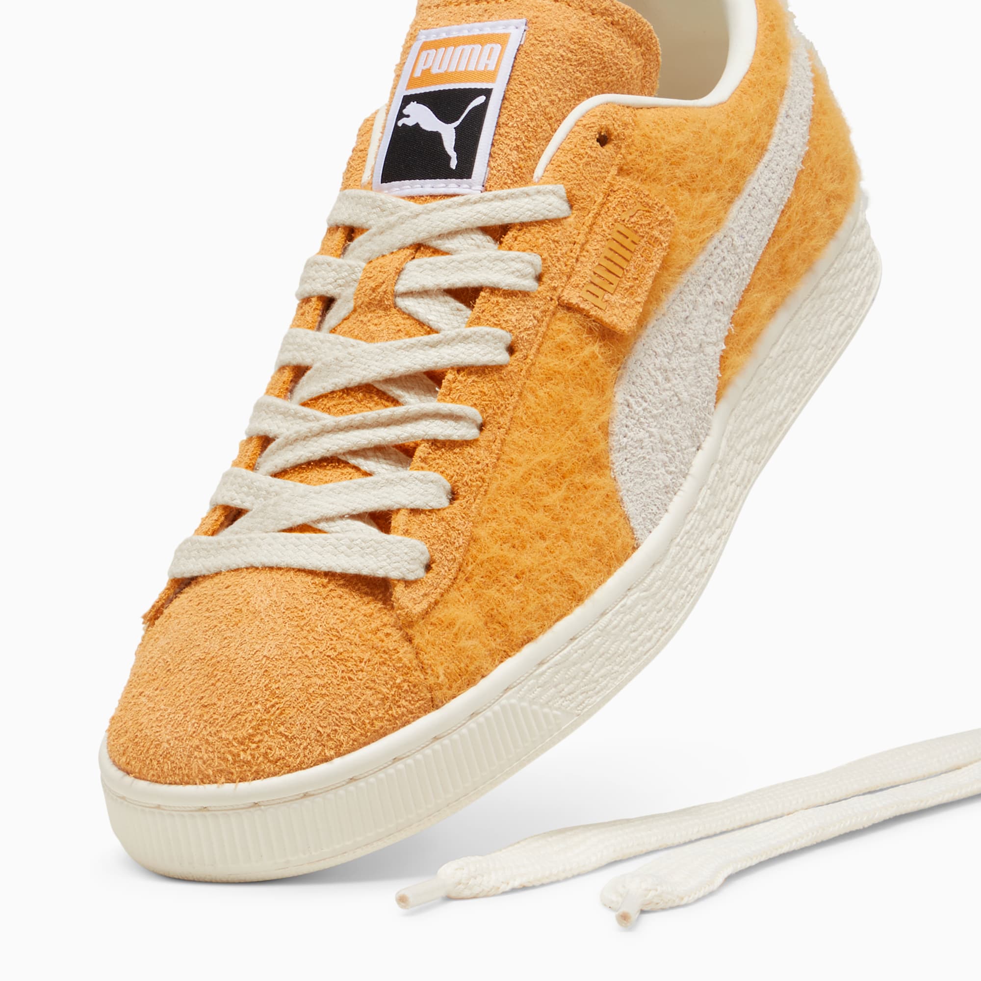 Suede Mohair Sneakers