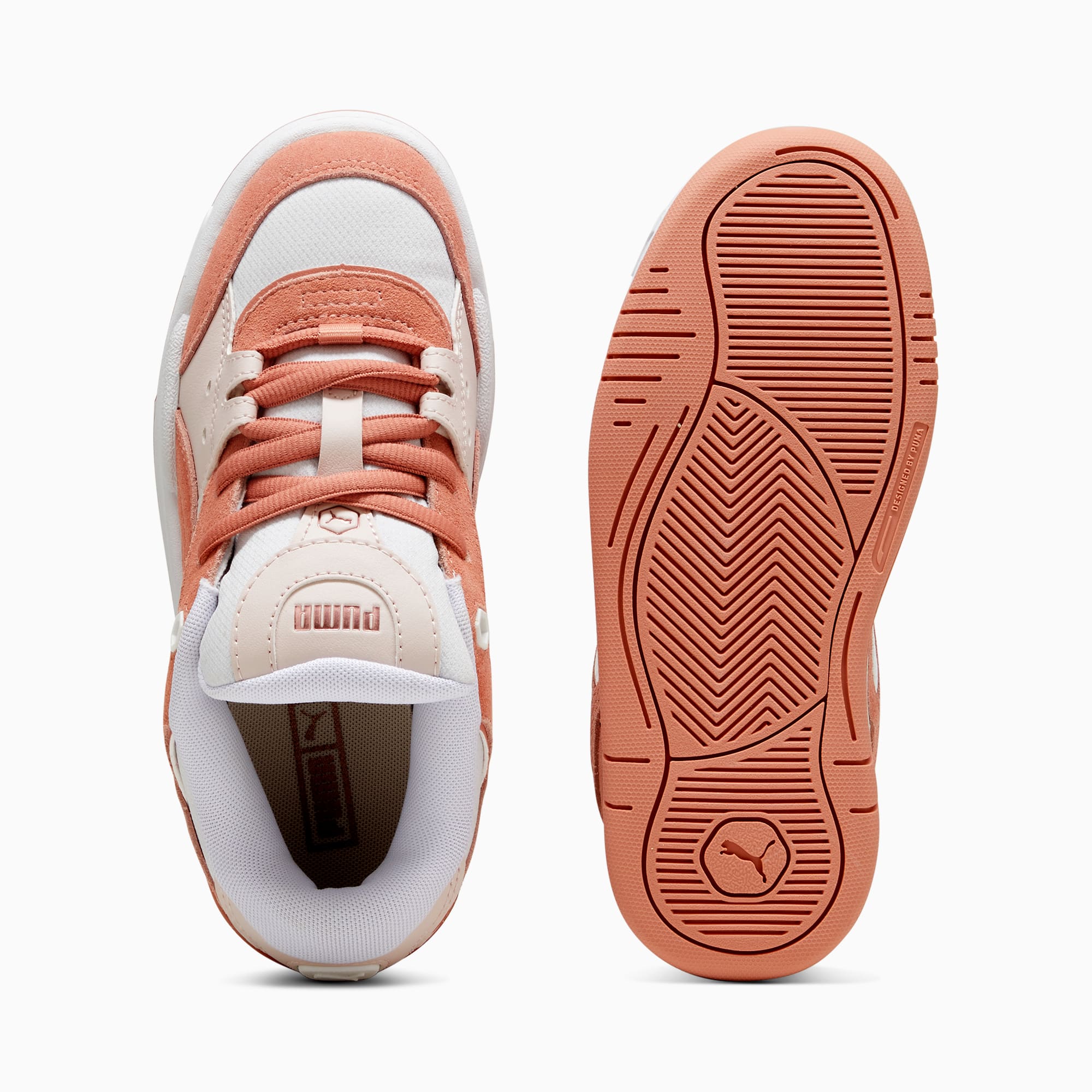 Puma suede orange kids shop